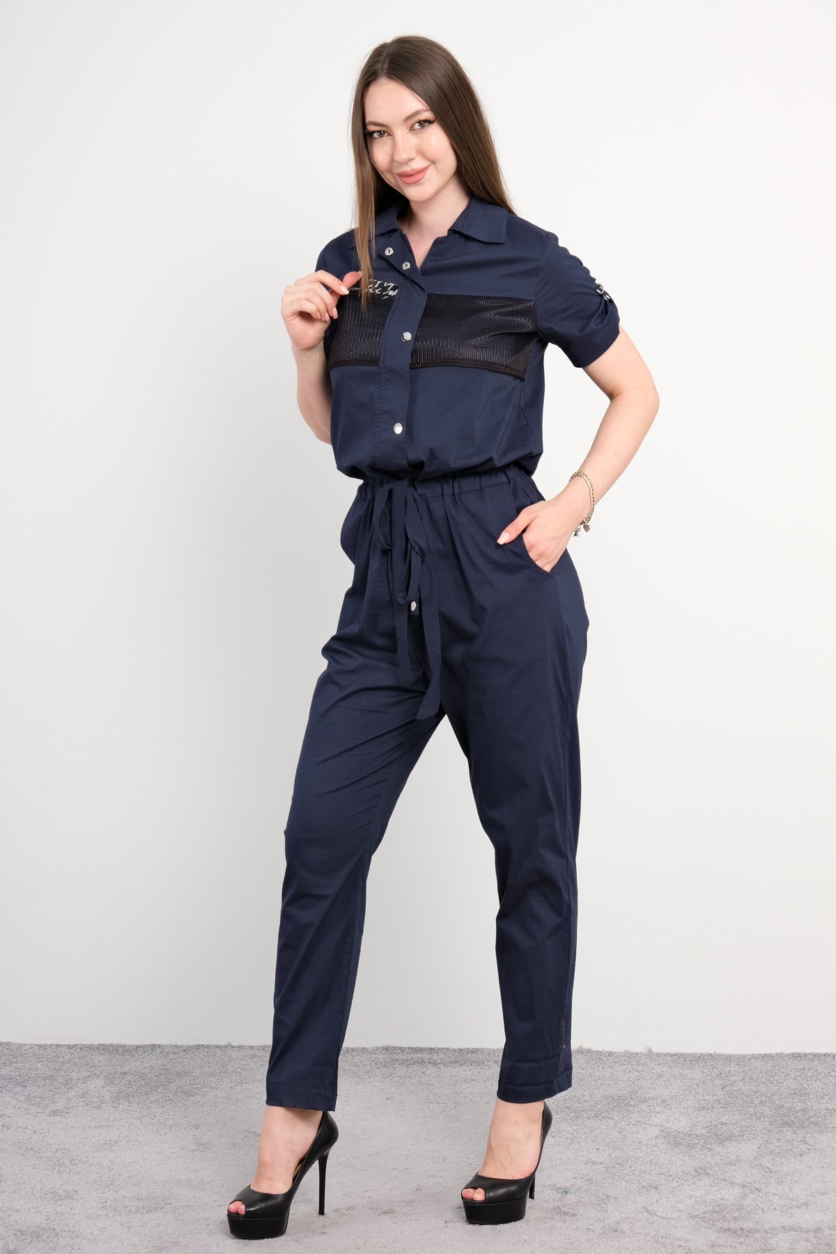 Jumpsuits-Dark Blue