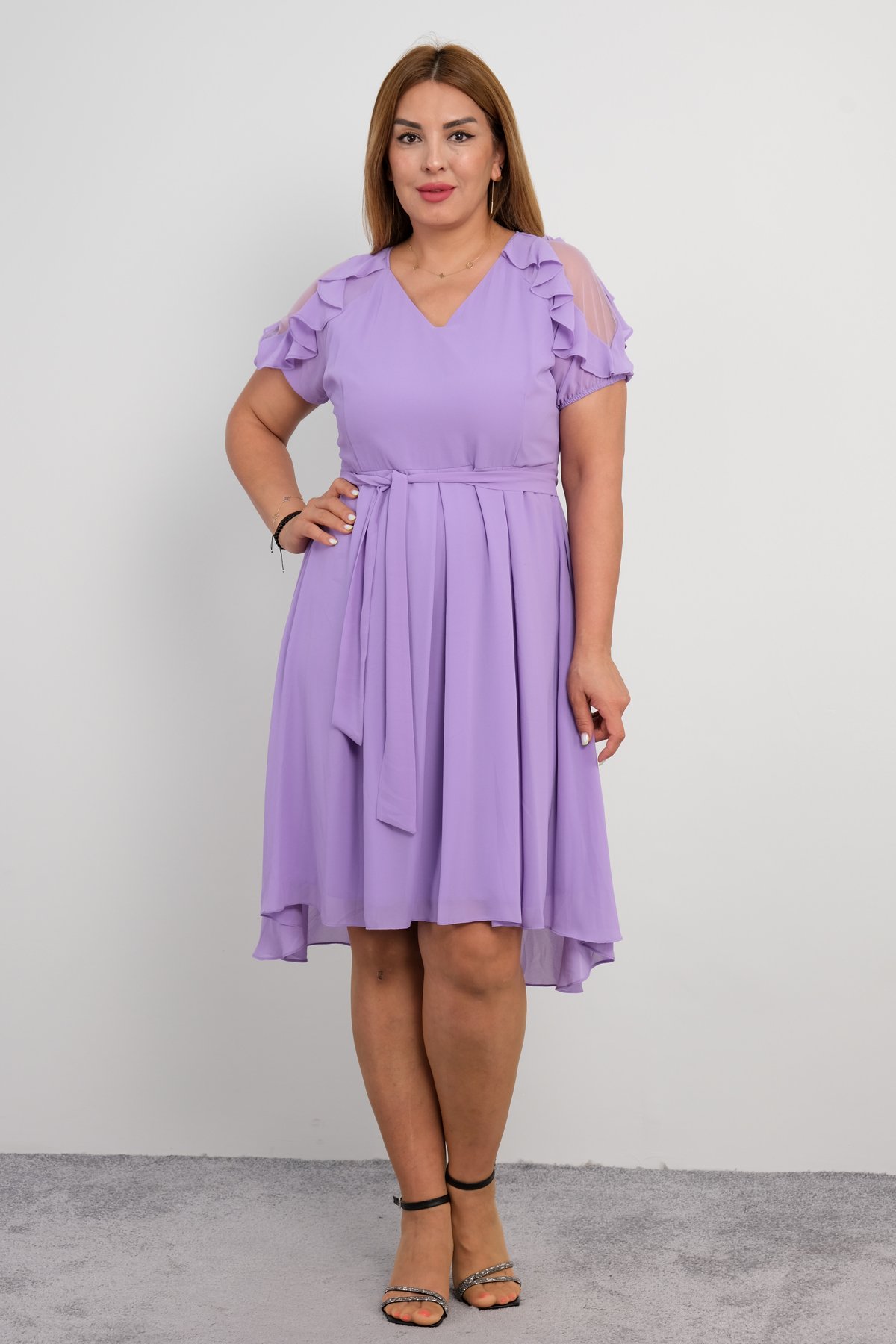 Casual Dresses-Lilac