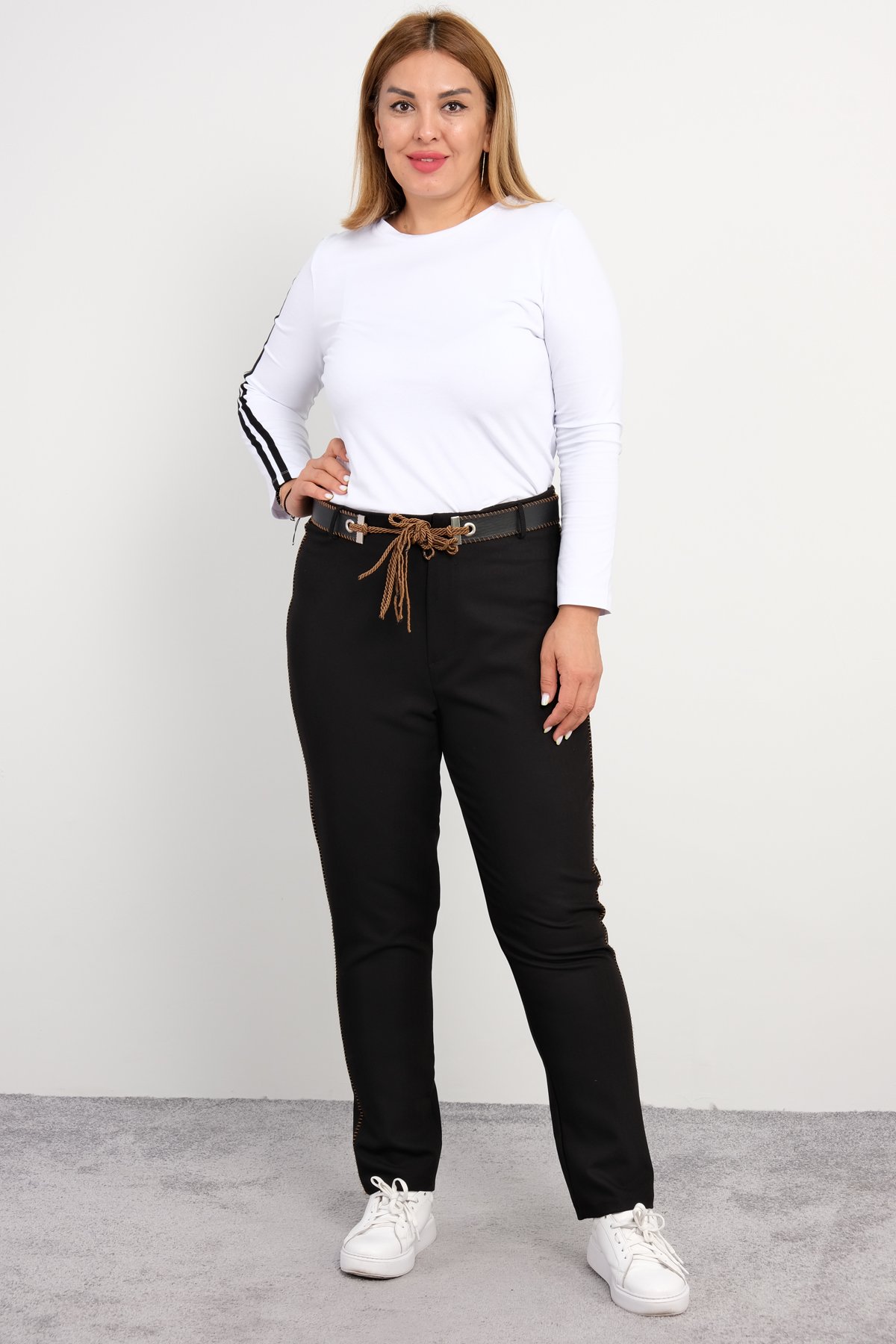 women pants-Black