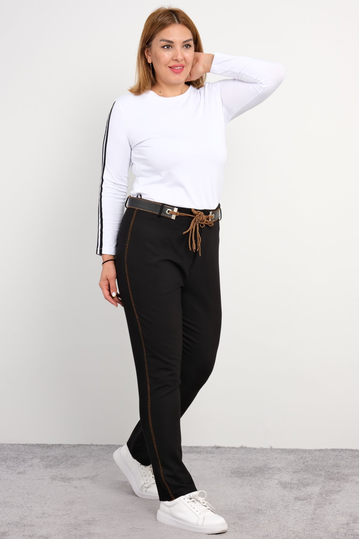 women pants-Black