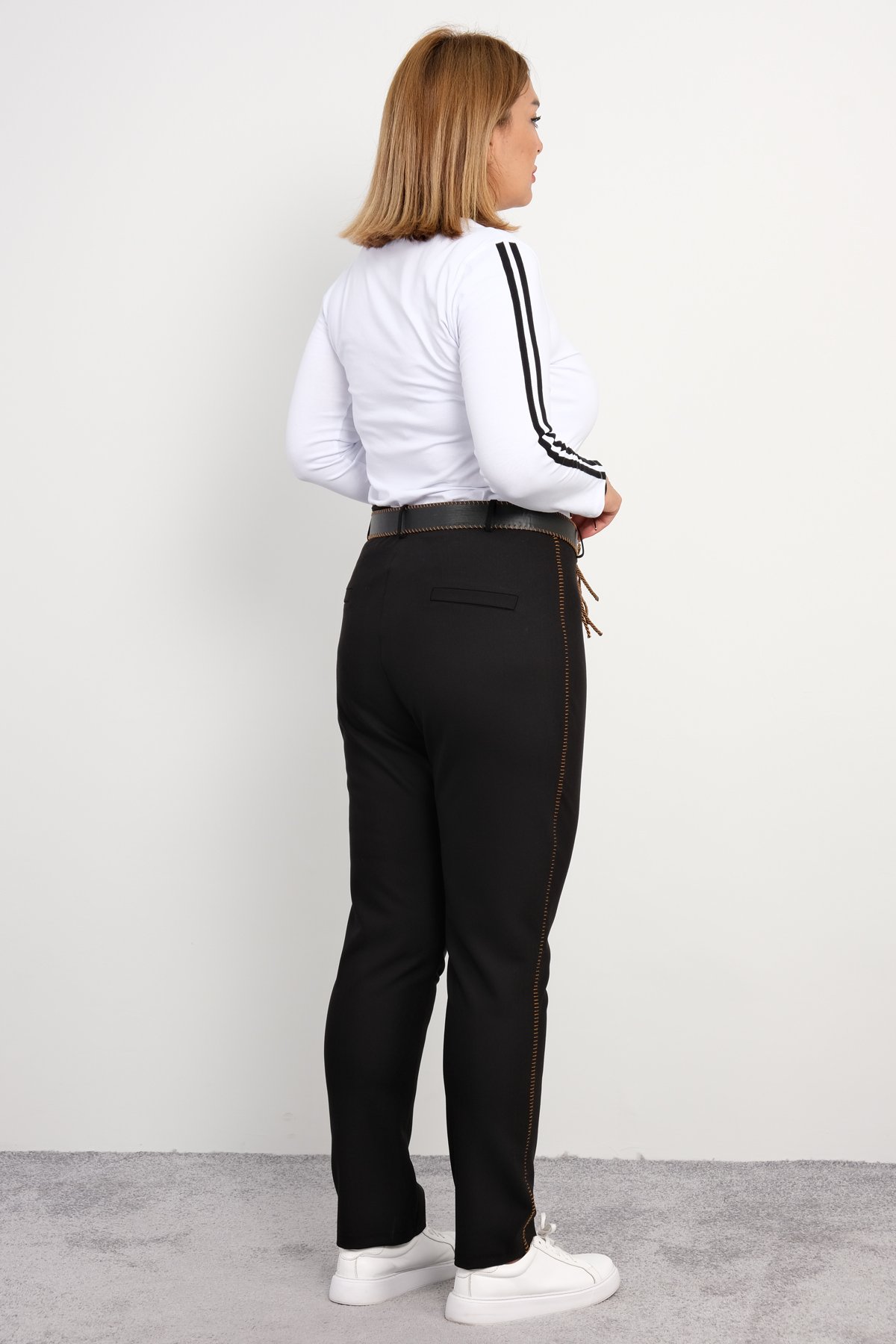 women pants-Black