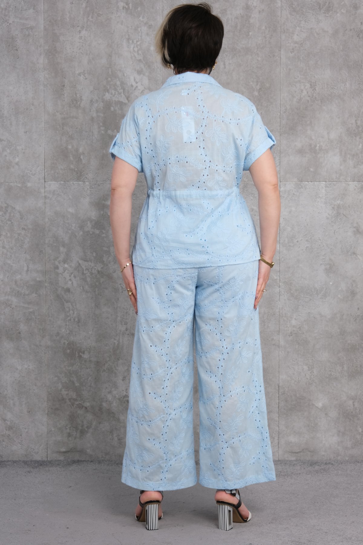 Комплект из двух предметов больших размеров-Синий