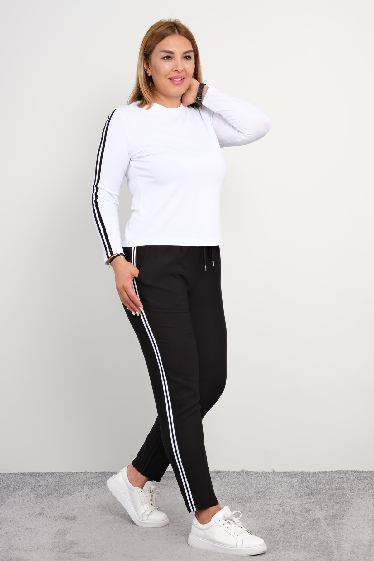 women pants-Black