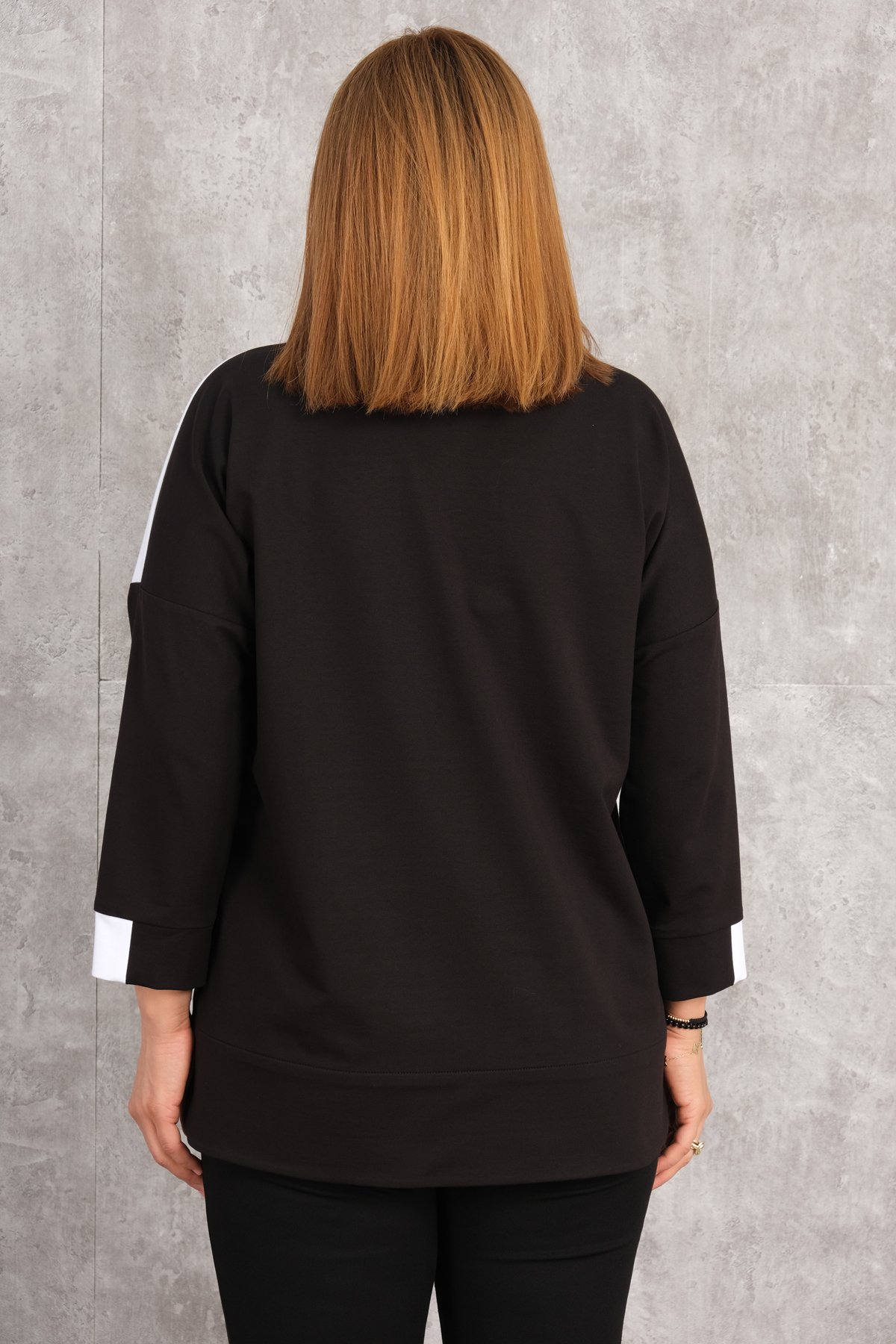 Plus Size Blouse-Black