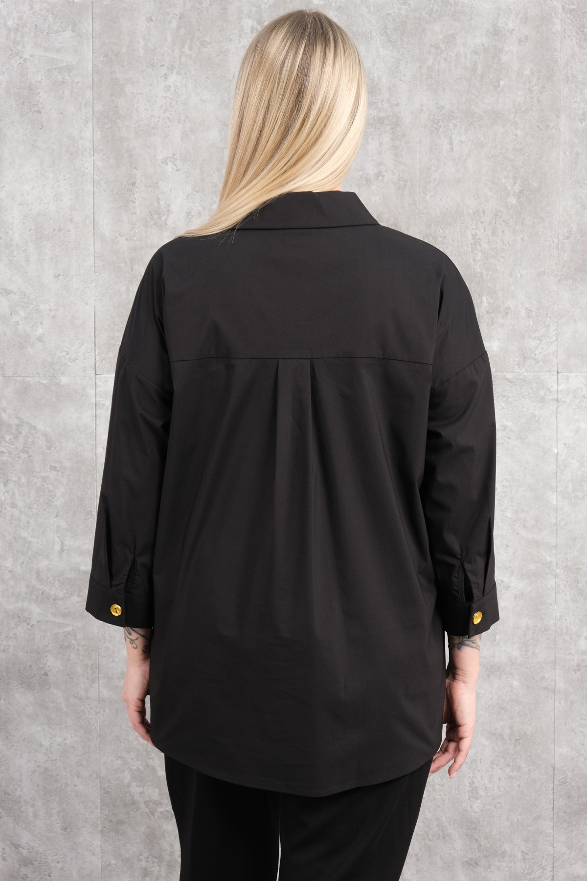 Plus Size Shirt-Black