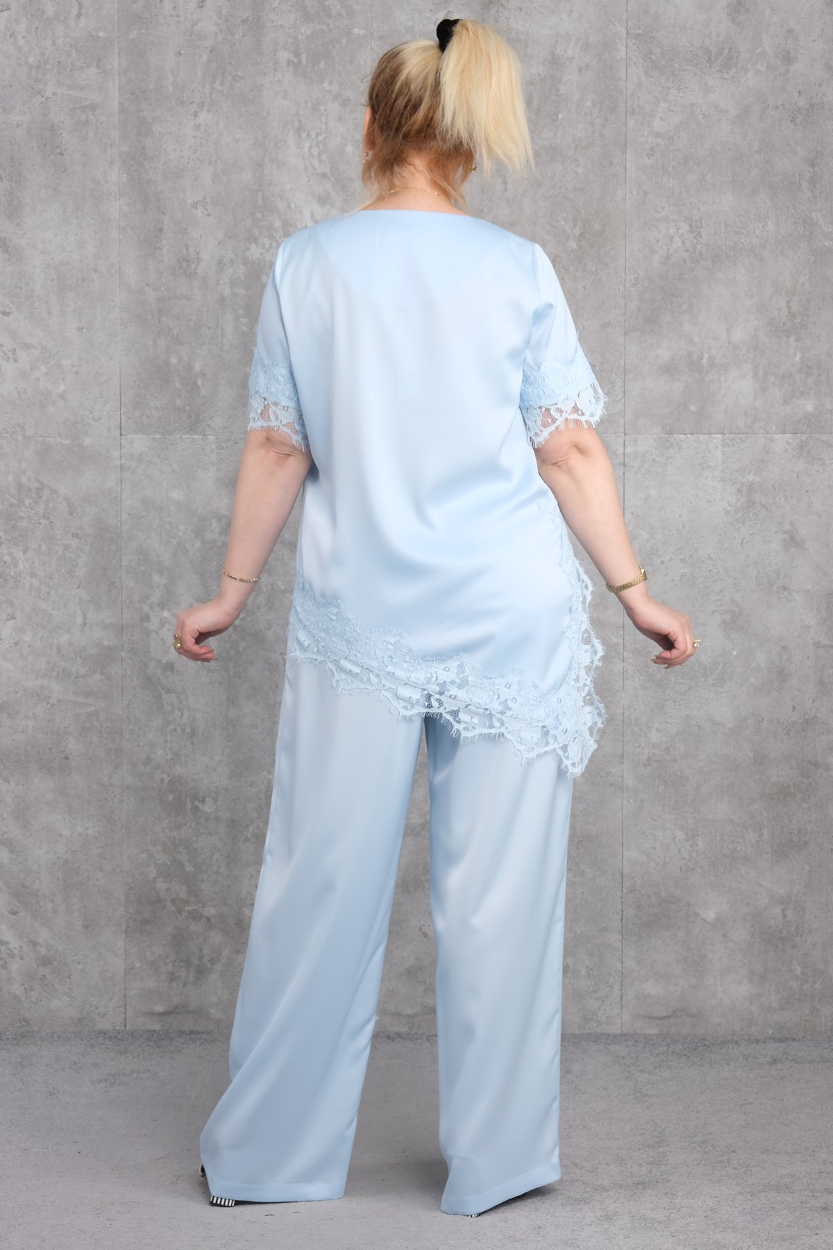 Комплект из двух предметов больших размеров-Синий