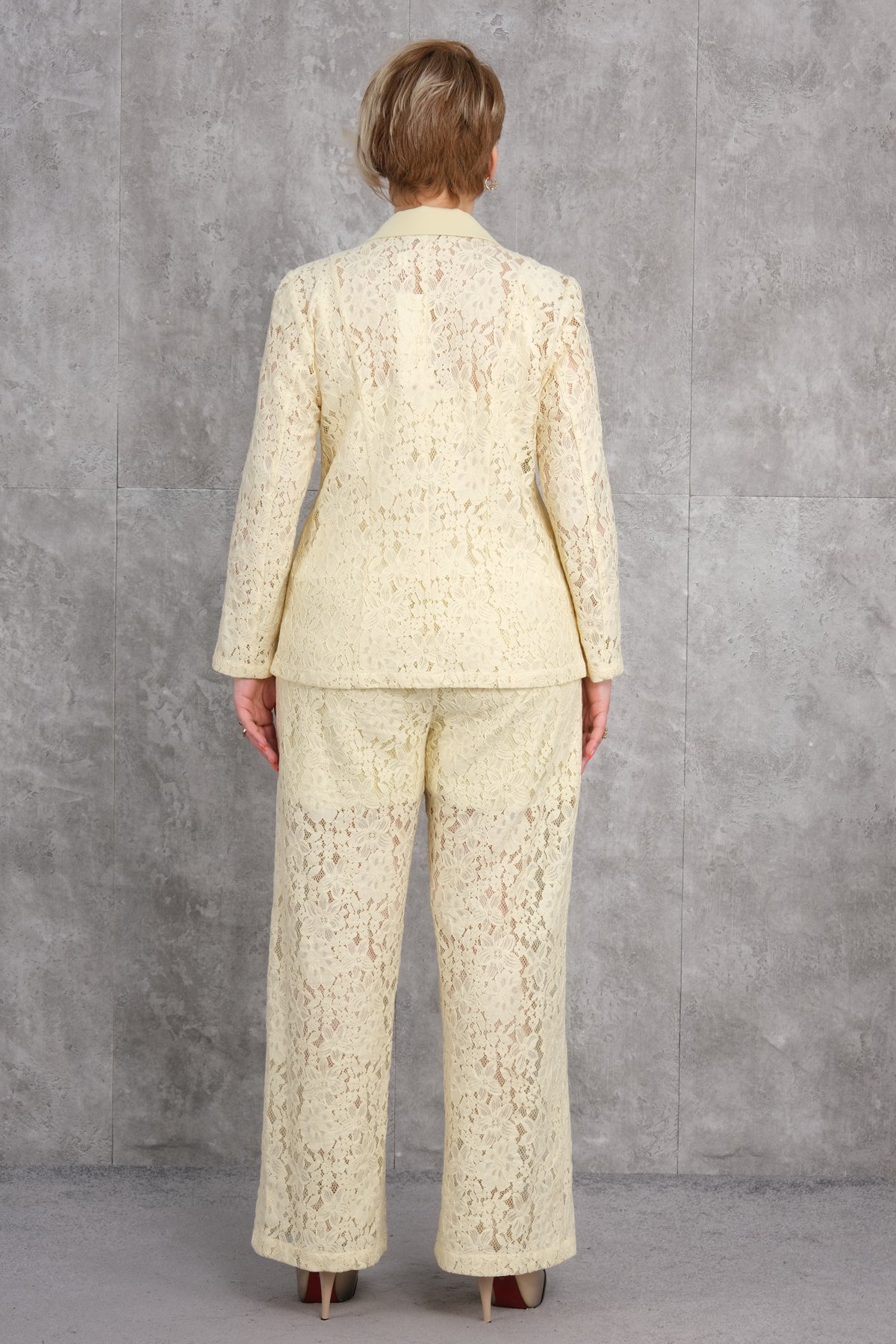 Комплект из двух предметов больших размеров-Желтый