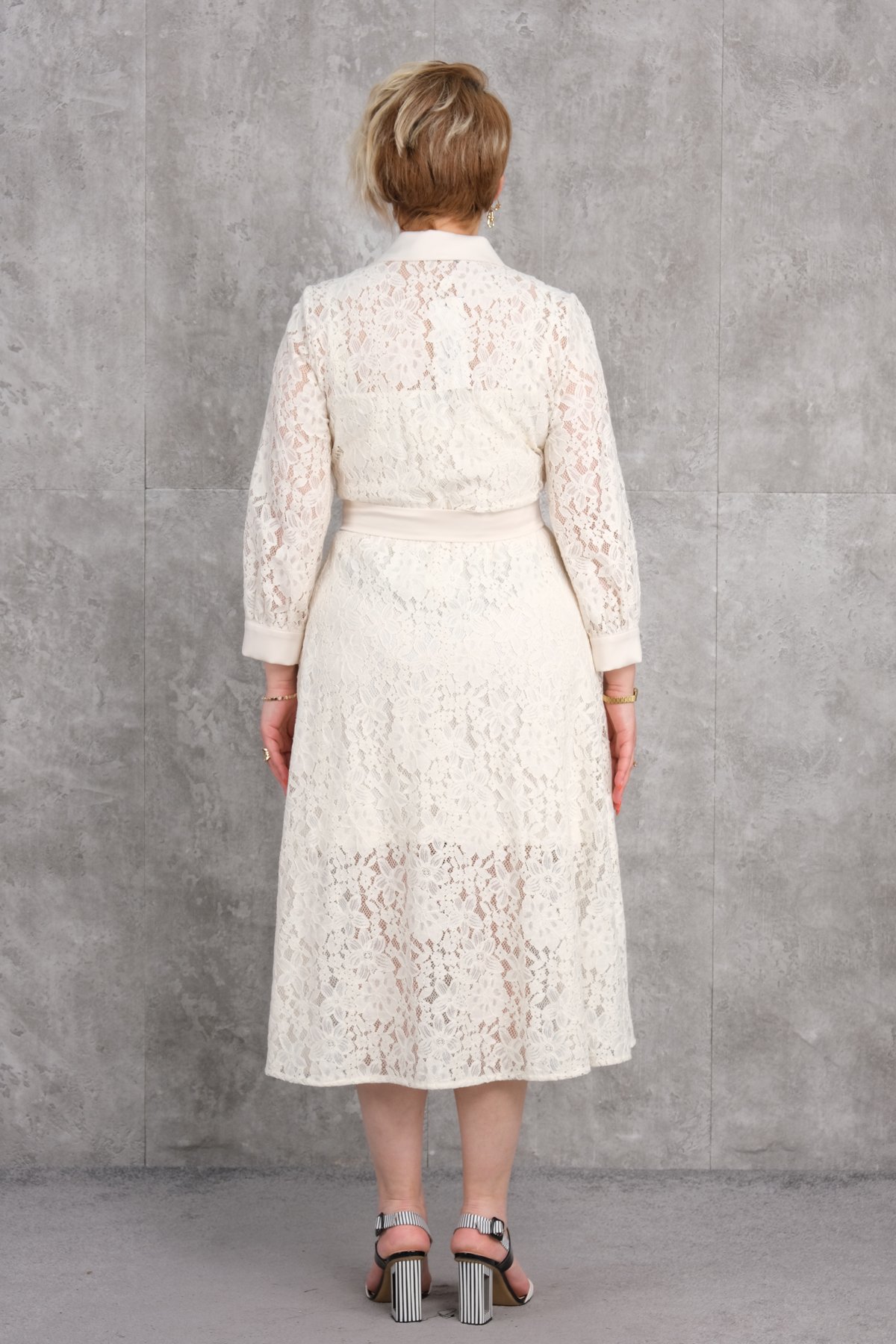 Super Plus Size Dress-Yellow