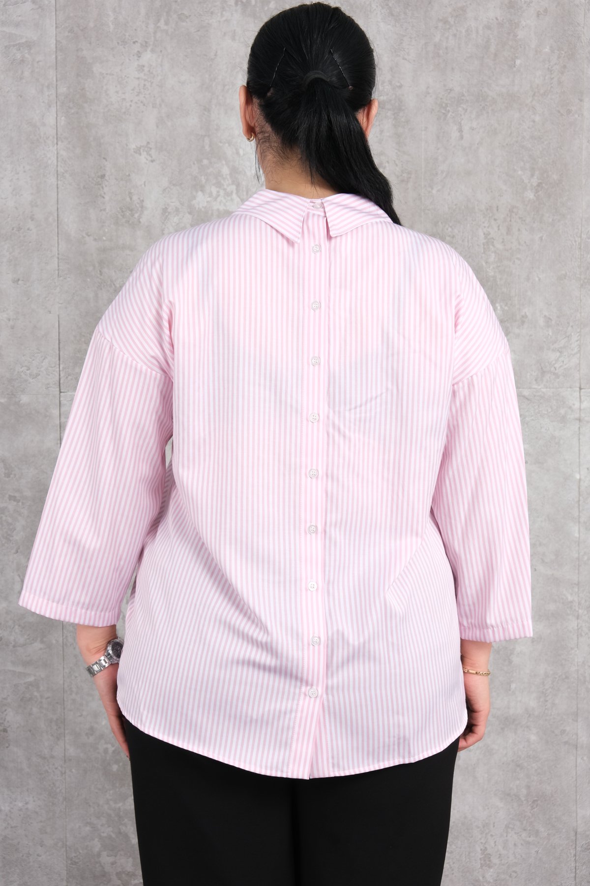 Plus Size Shirt-Pink