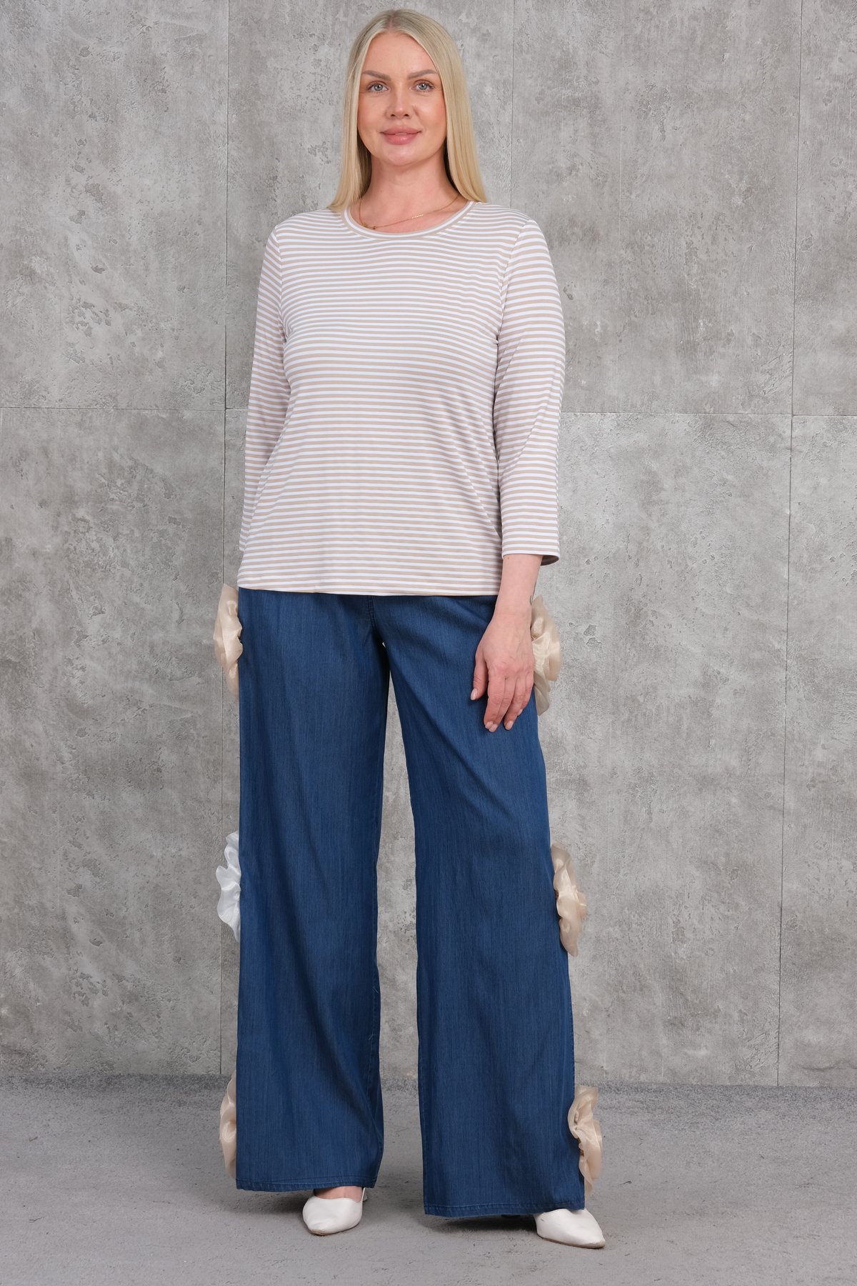 Two-Piece Set-Beige