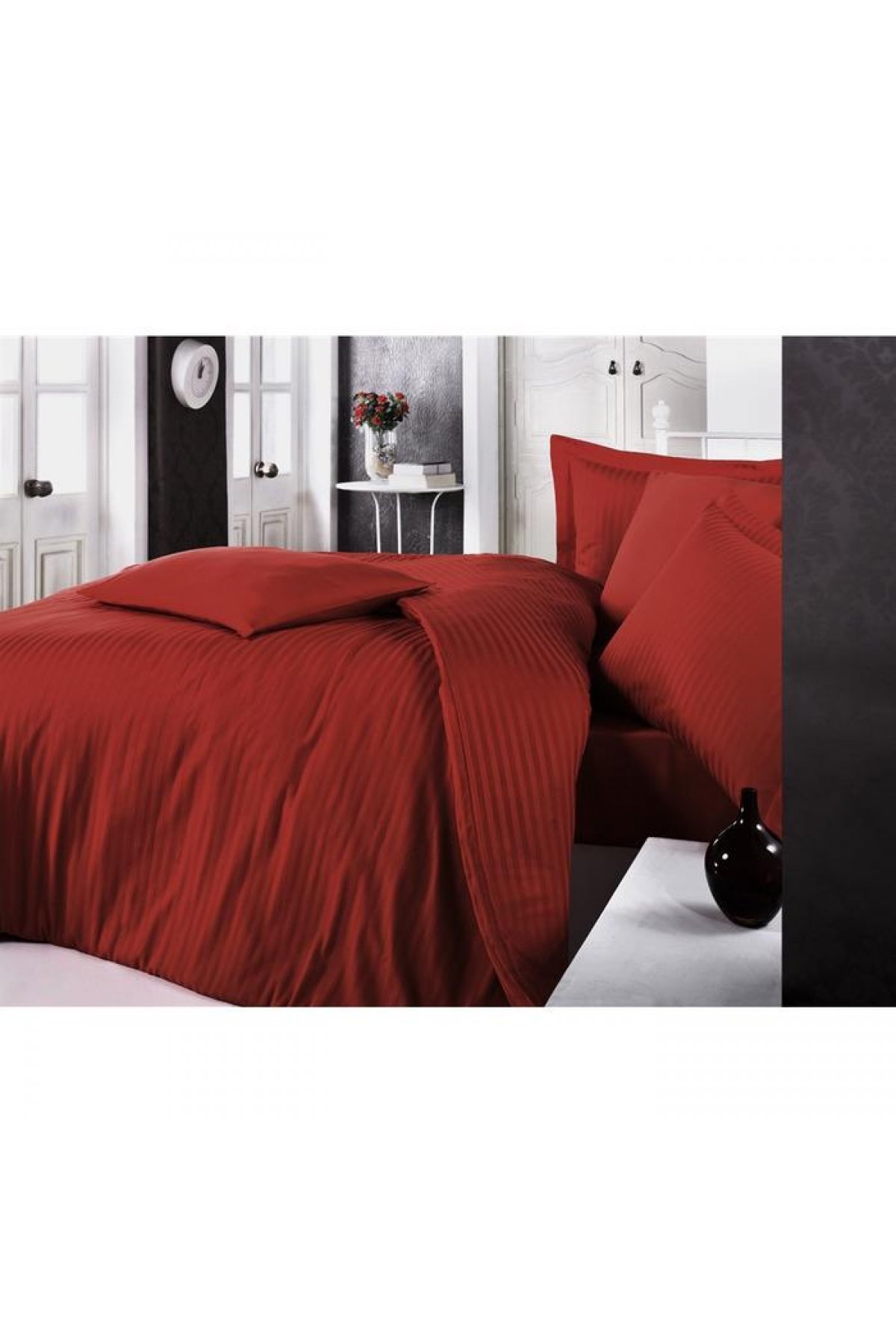 Bedding-Claret Red