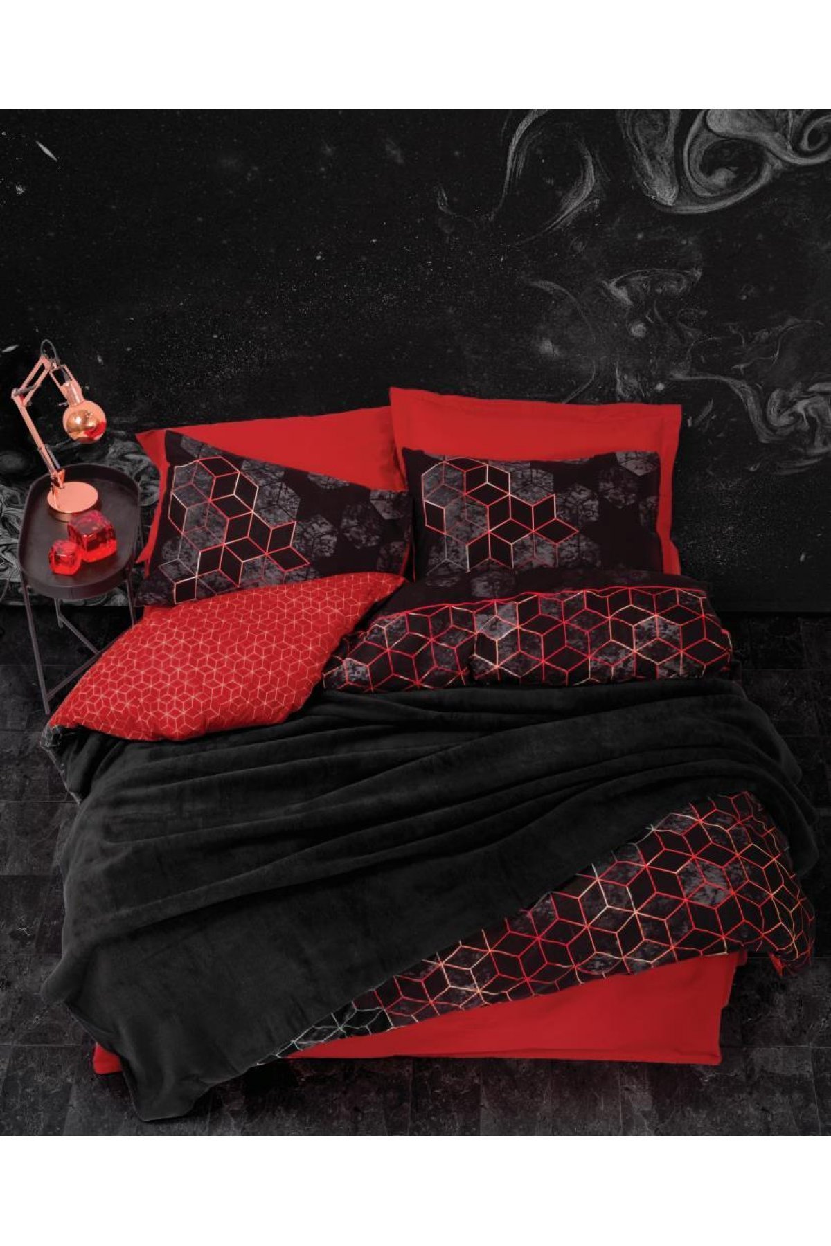 Bedding-Claret Red
