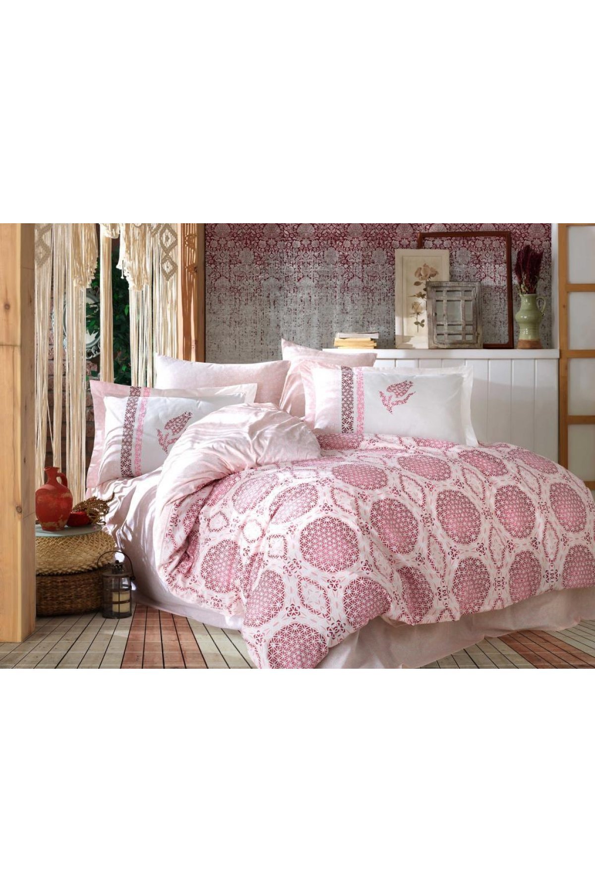 Bedding-powder pink