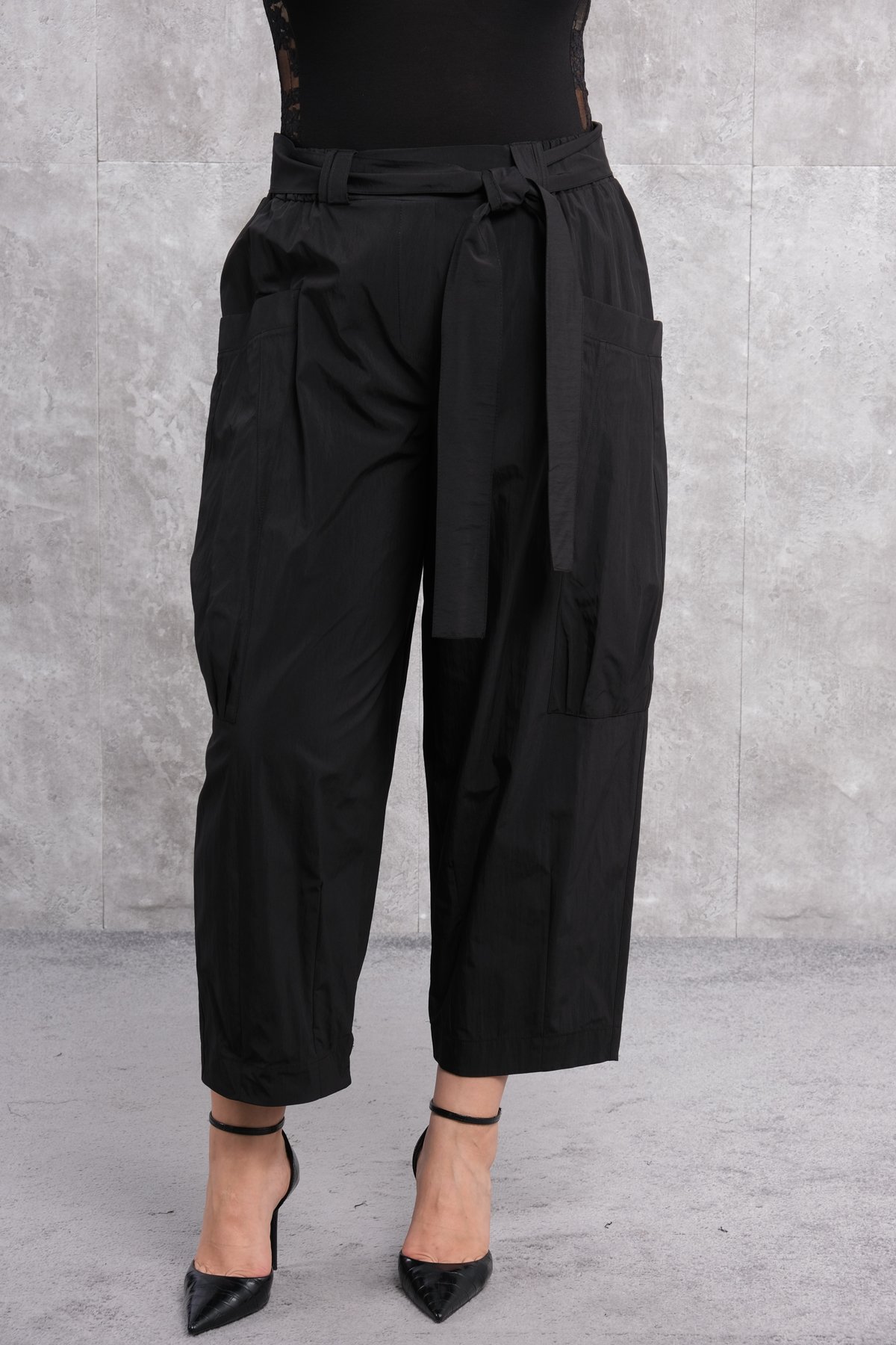 Plus Size Pants-Black