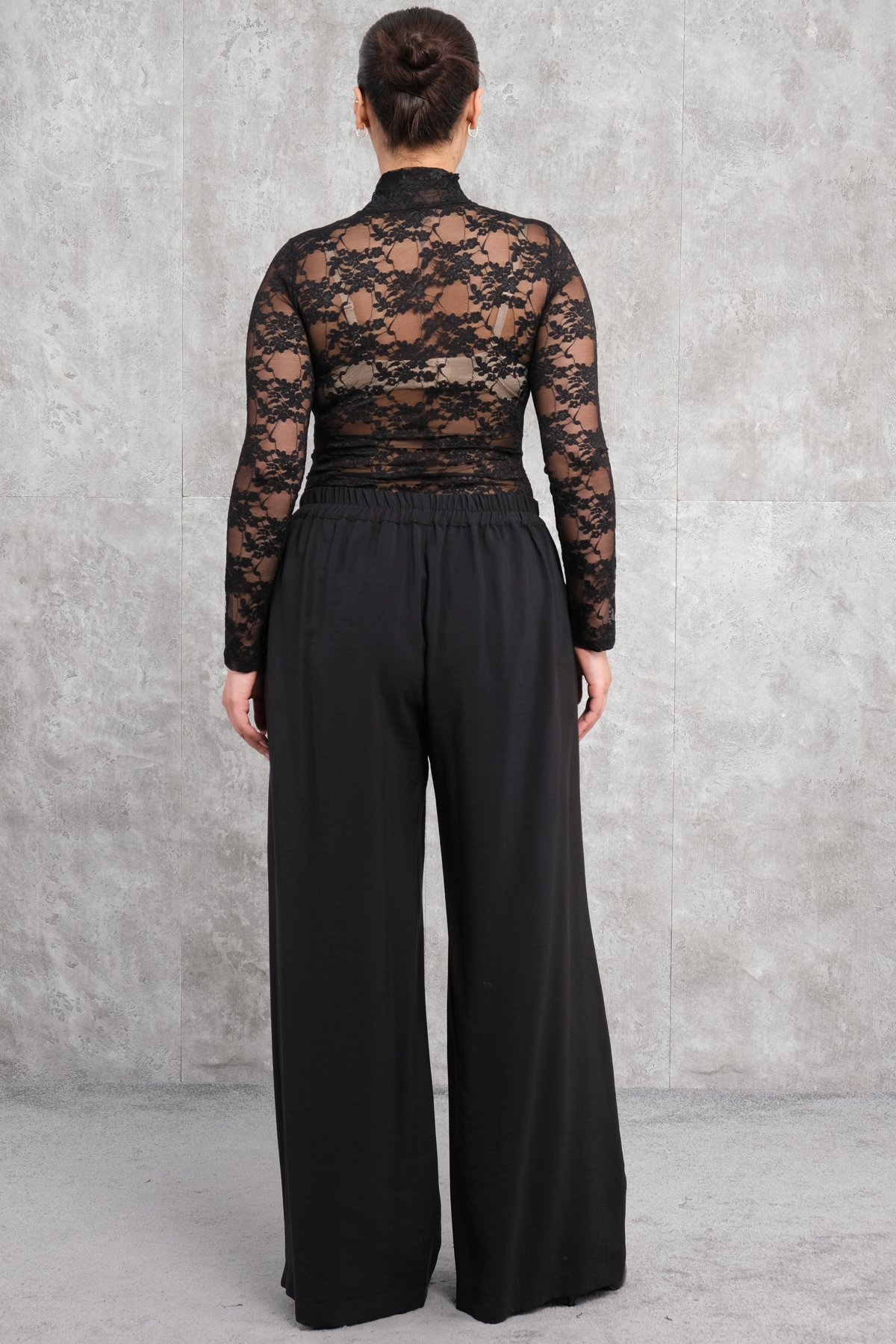 Plus Size Pants-Black