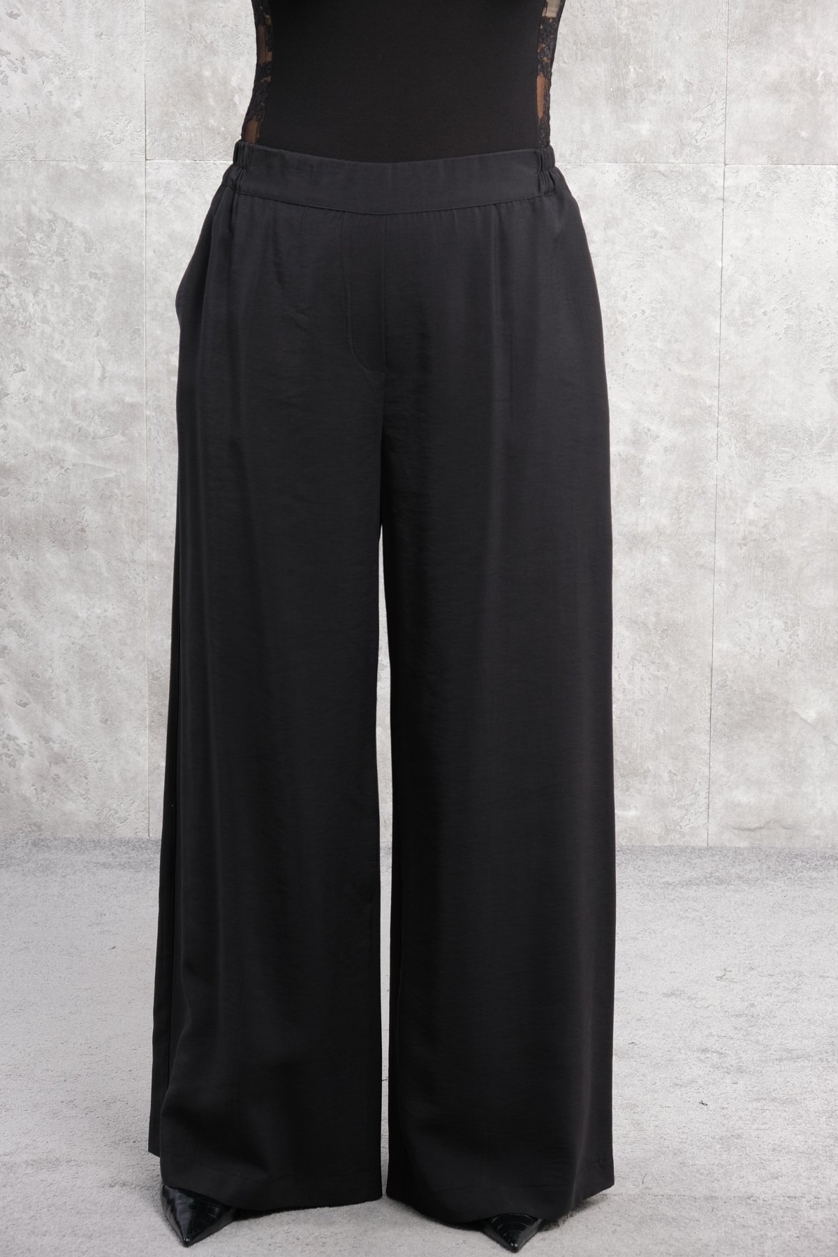 Plus Size Pants-Black