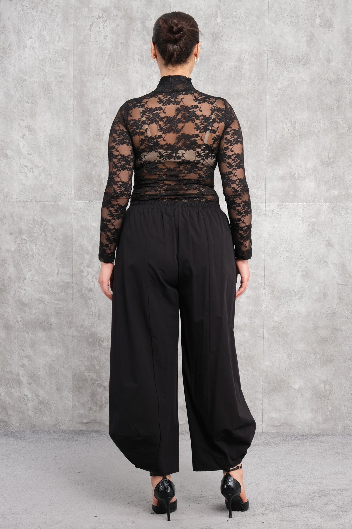 Plus Size Pants-Black