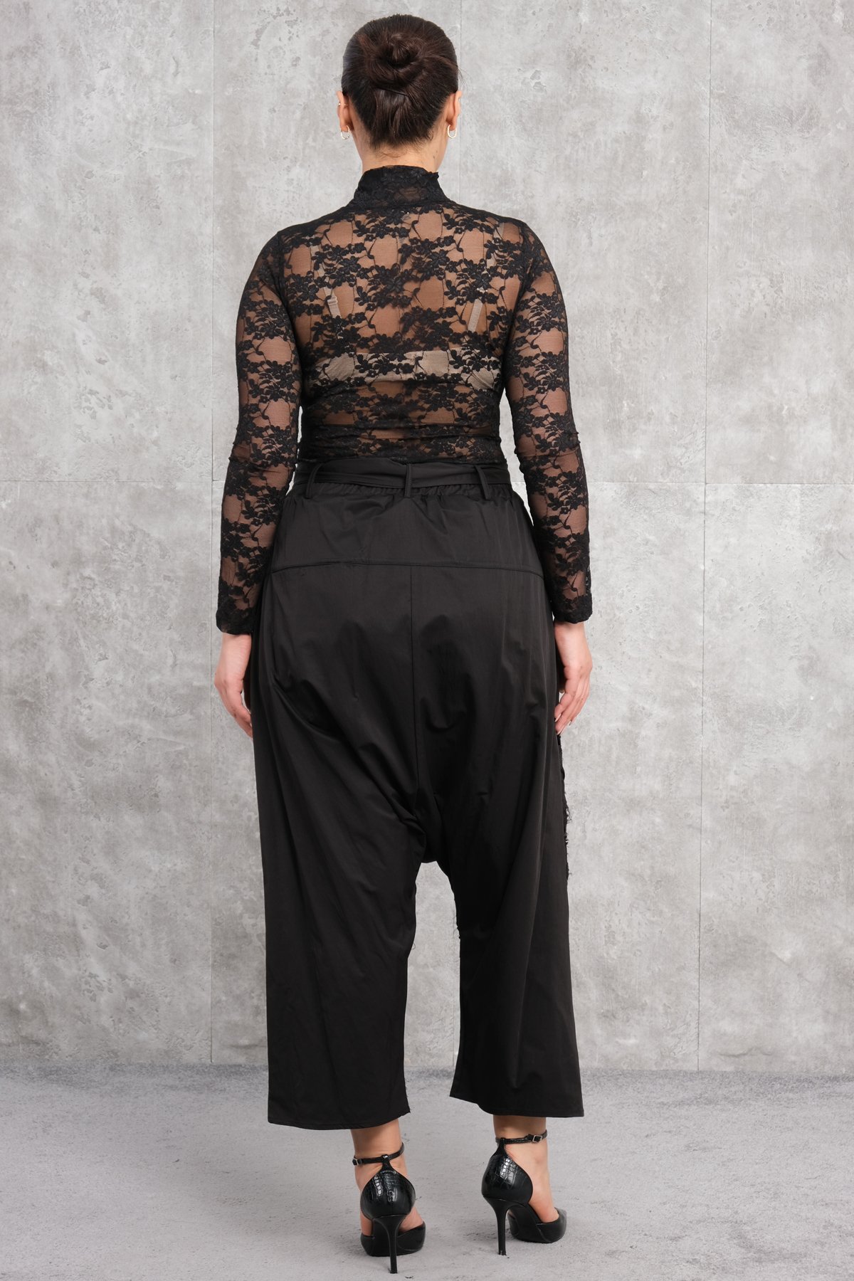 Plus Size Pants-Black