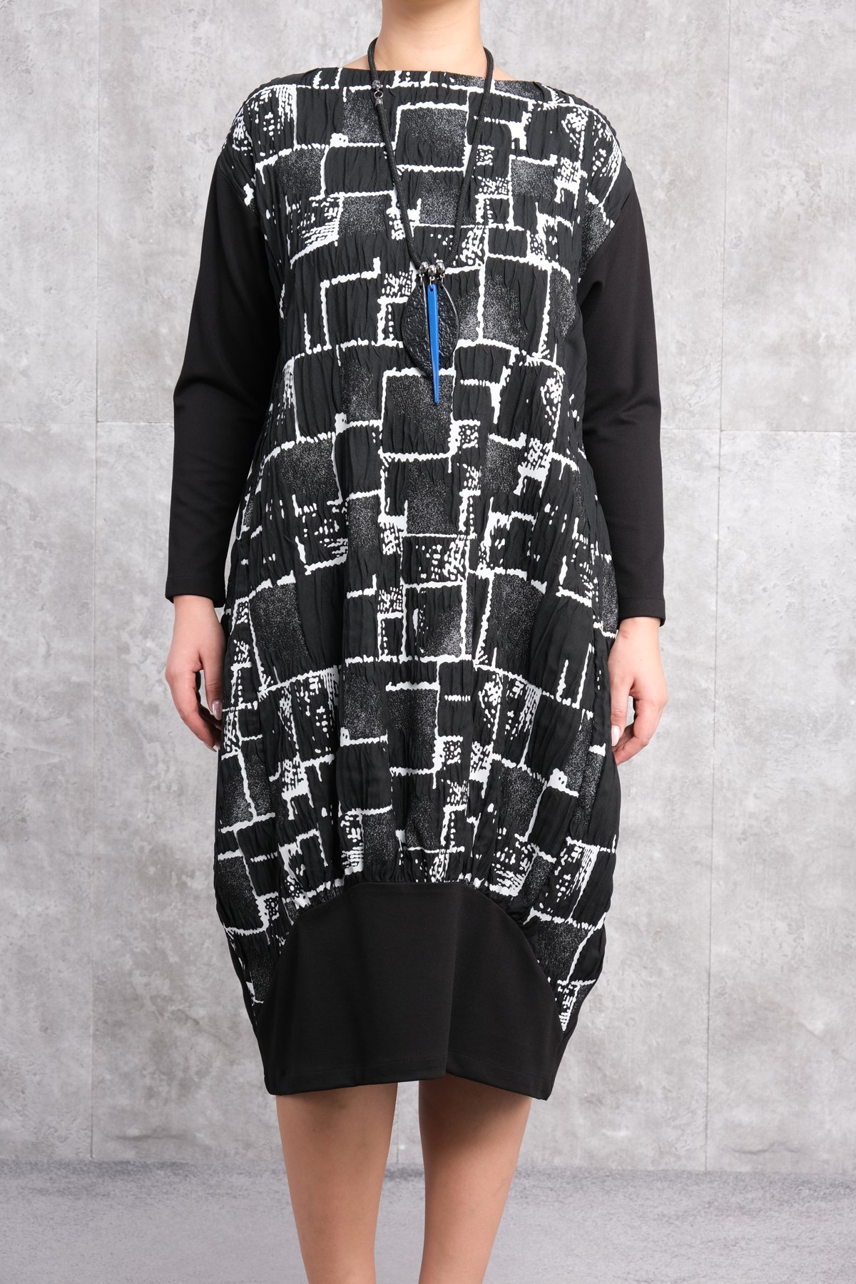 Plus Size Dress-Black