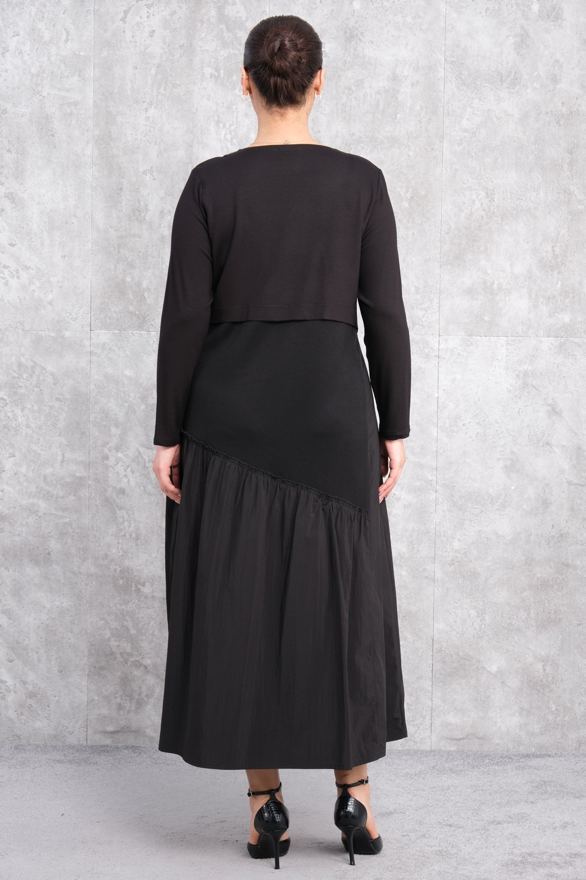 Plus Size Dress-Black