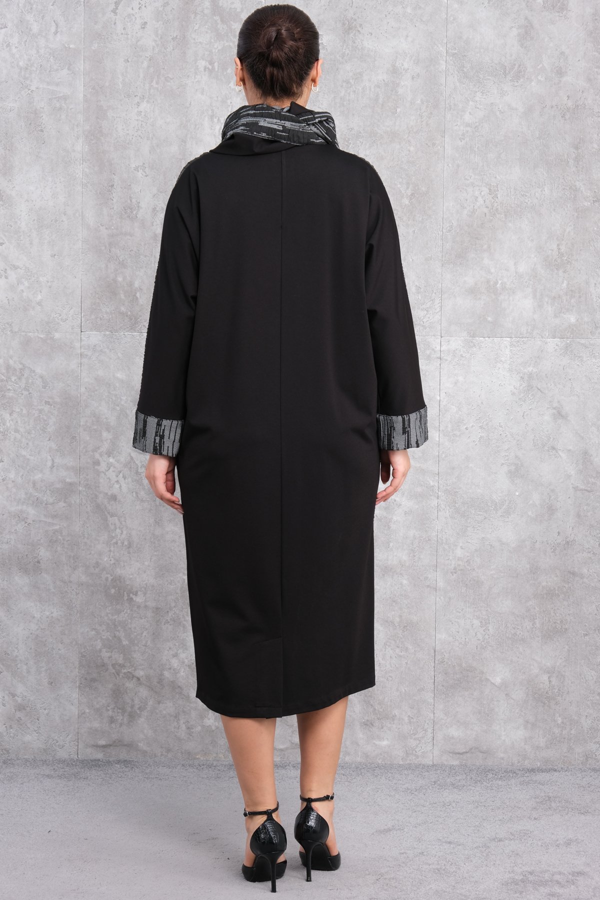 Plus Size Dress-Black