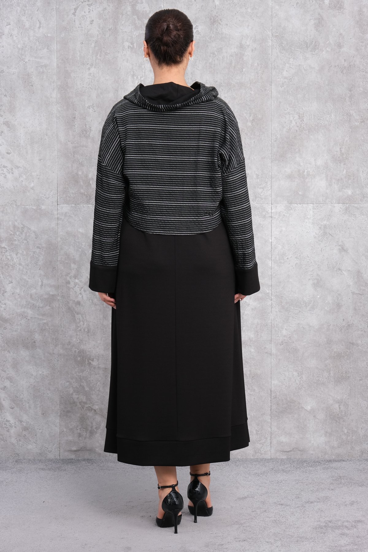 Plus Size Dress-Black