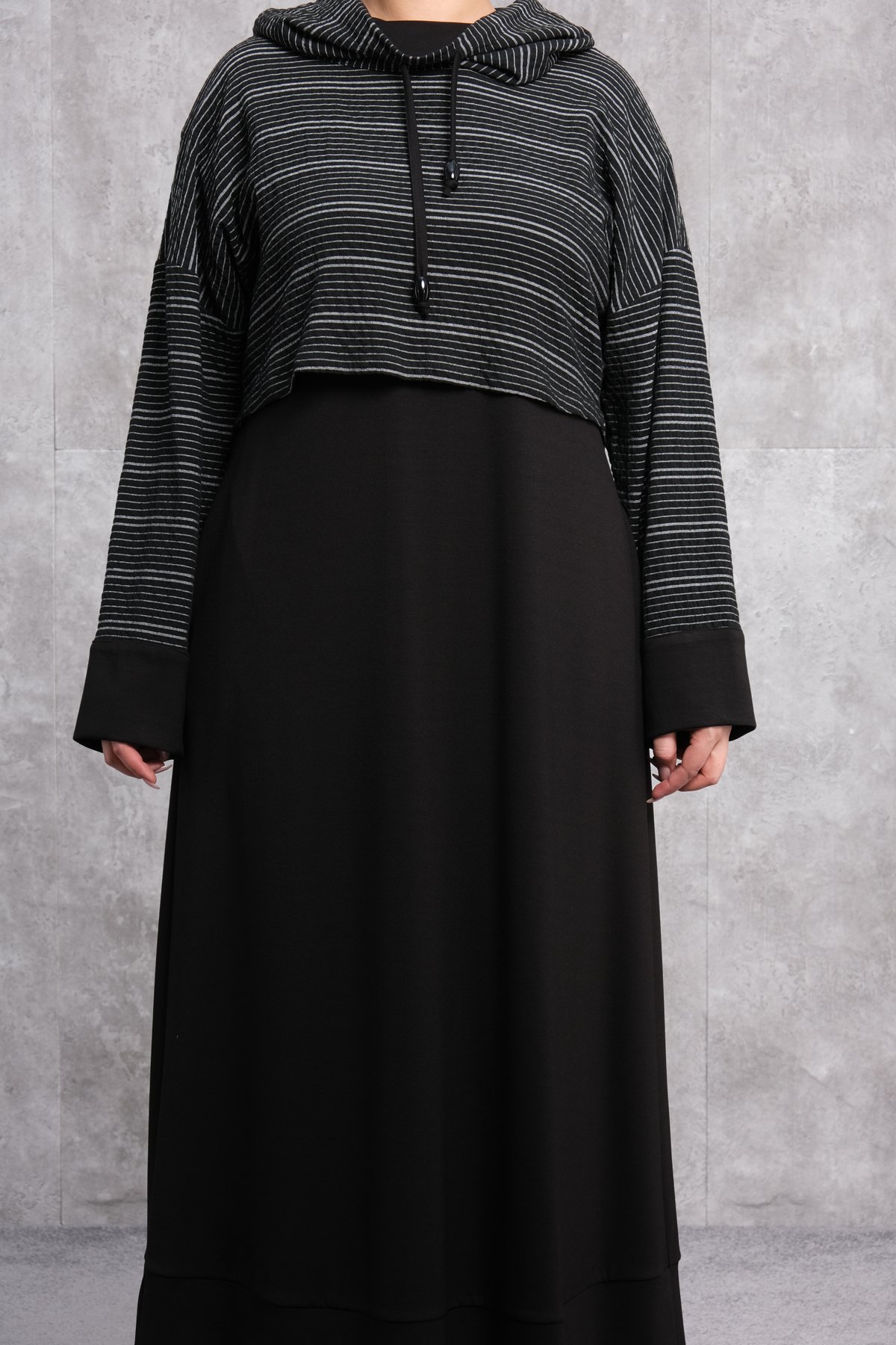 Plus Size Dress-Black