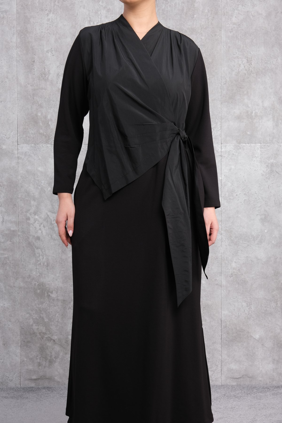 Plus Size Dress-Black
