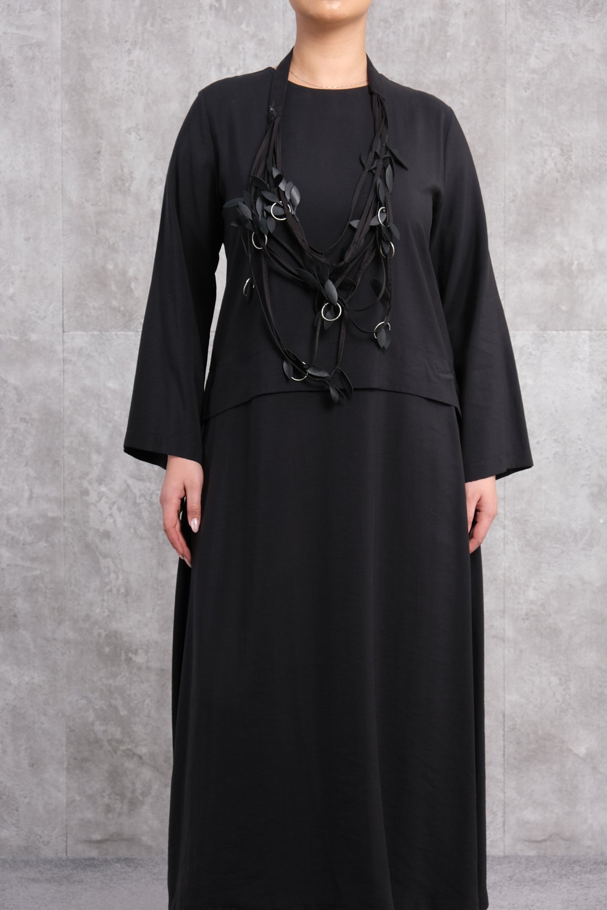 Plus Size Dress-Black