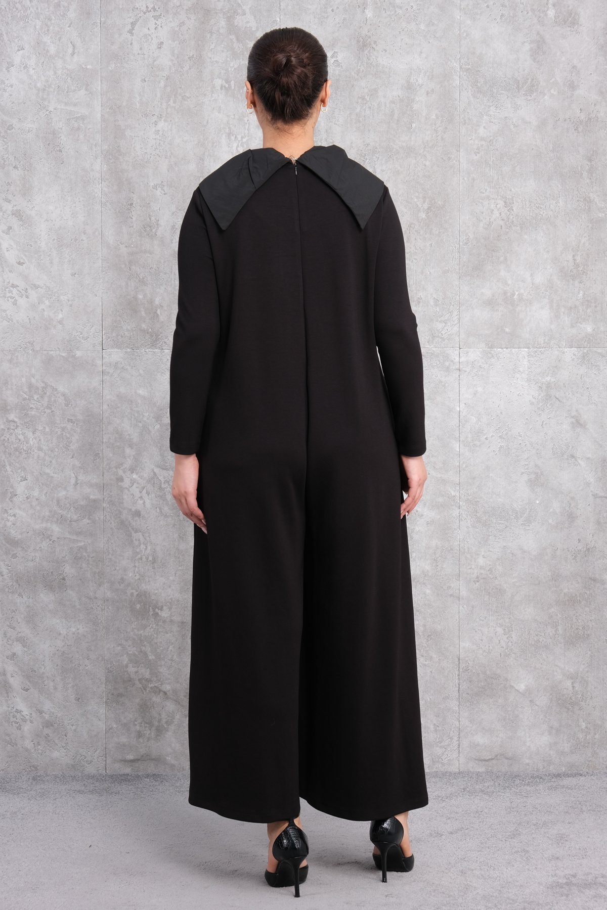 Plus Size Jumpsuit-Black