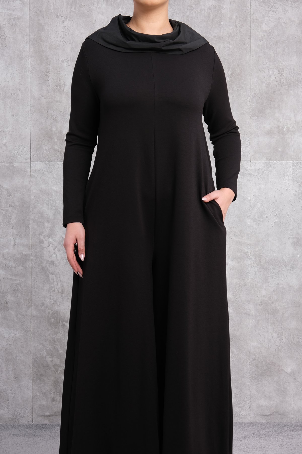 Plus Size Jumpsuit-Black