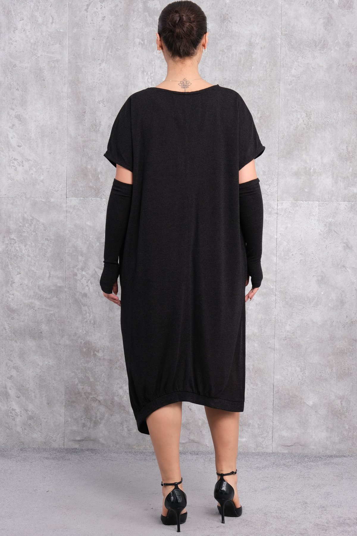 Plus Size Dress-Black