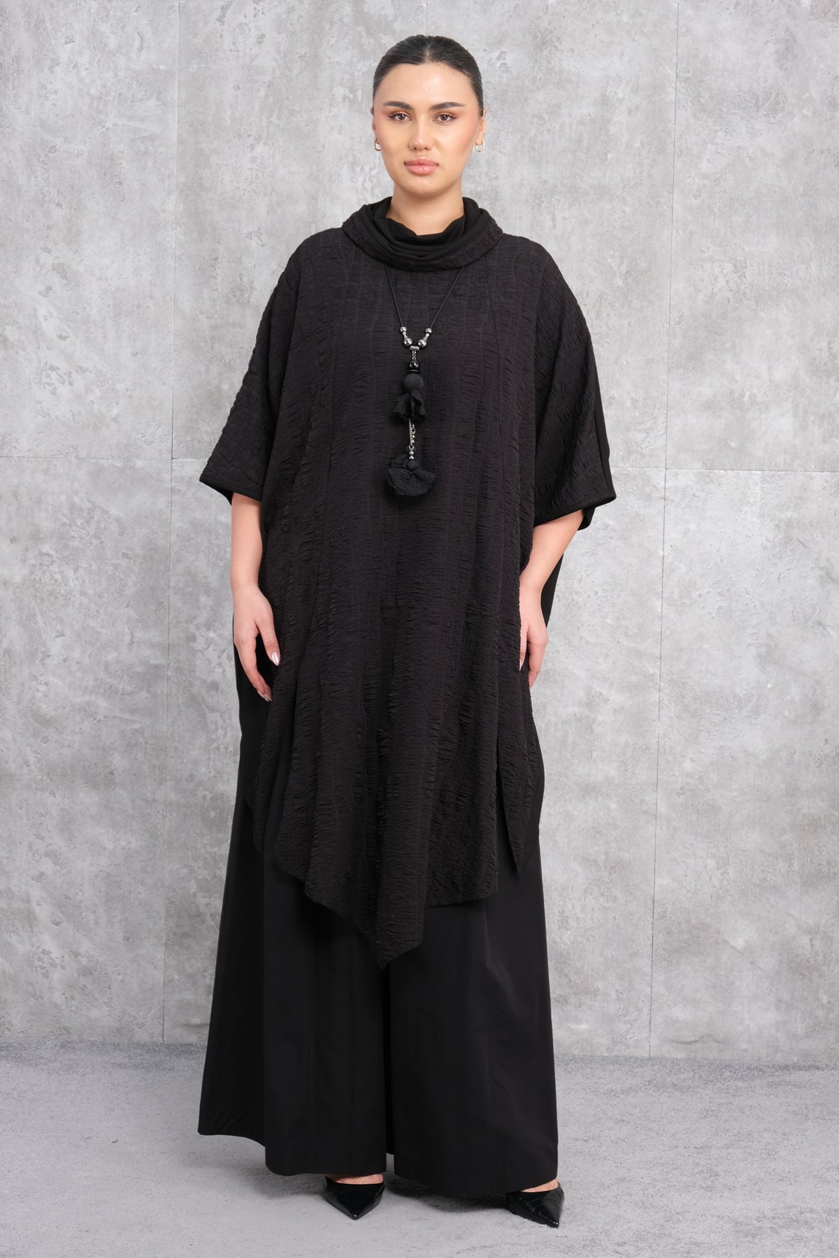 Plus Size Dress-Black