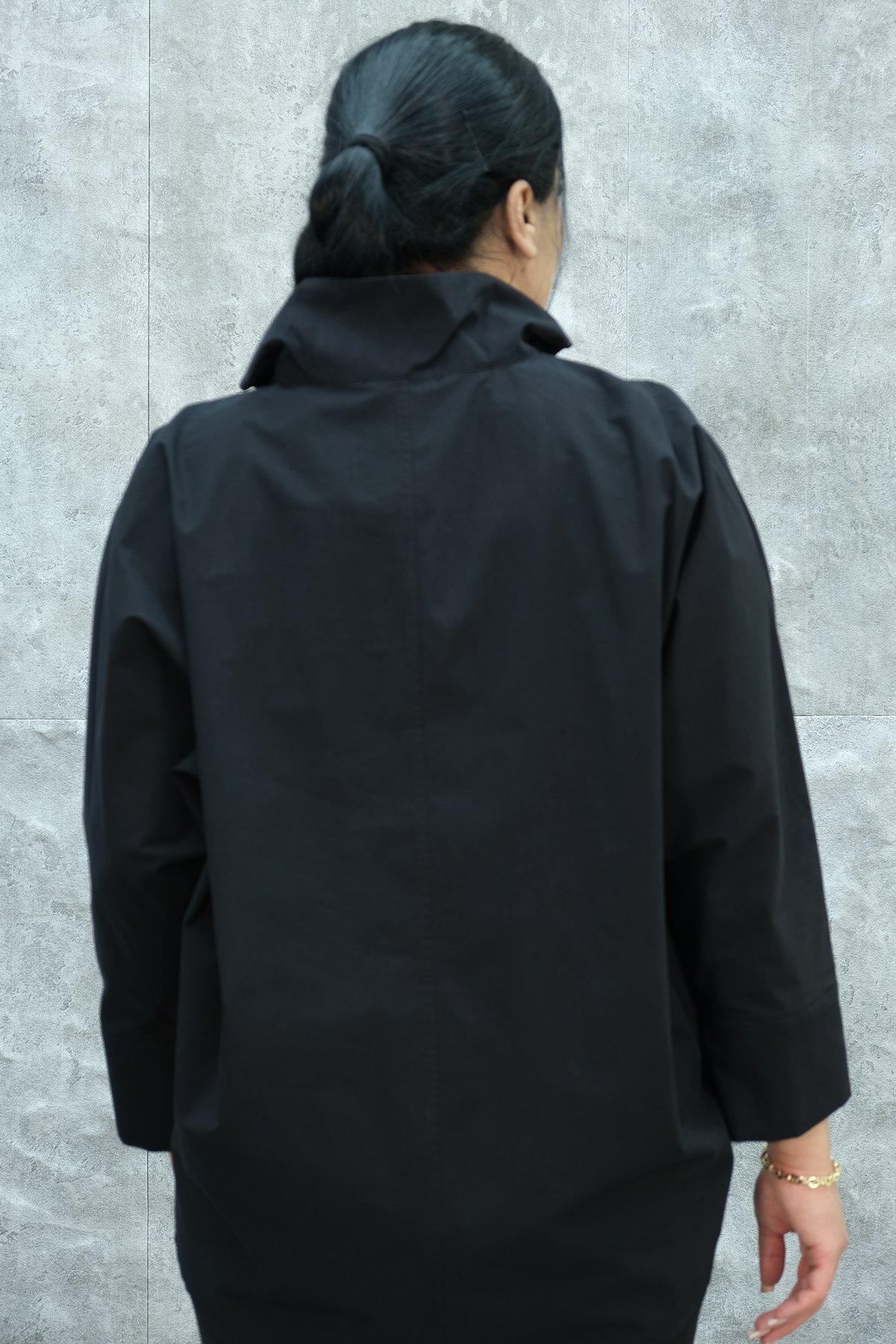 Plus Size Blouse-Black