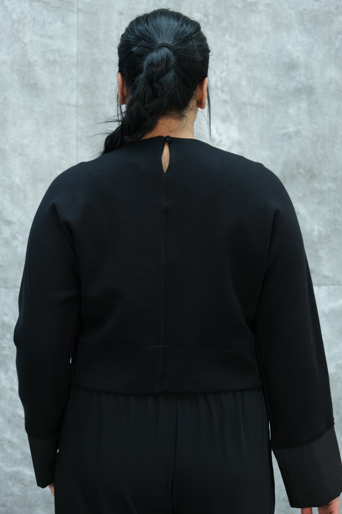 Plus Size Blouse-Black