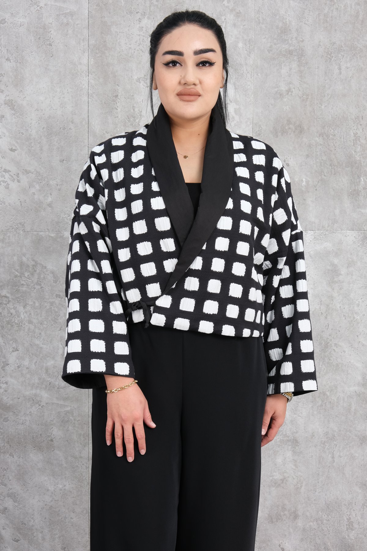 Plus Size Jacket-Anthracite