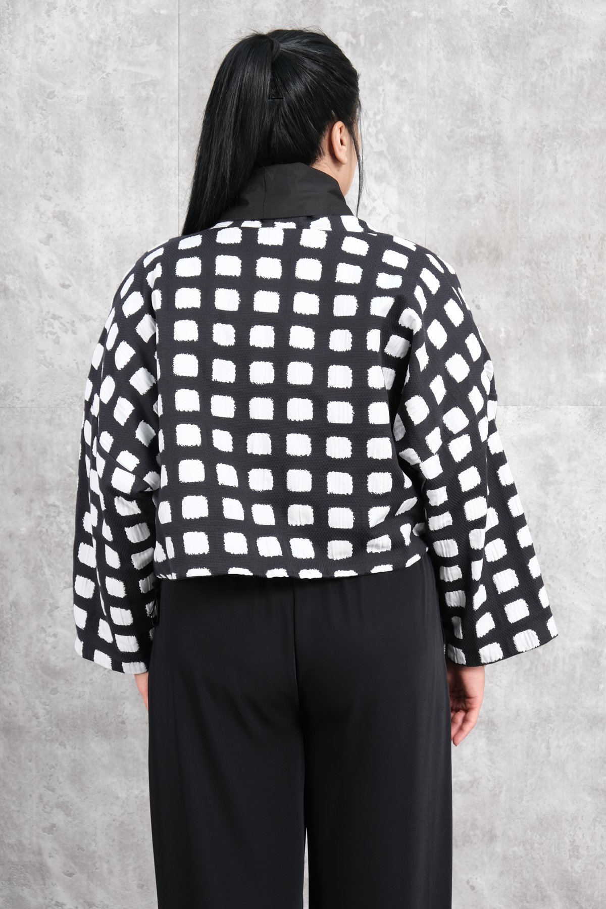 Plus Size Jacket-Anthracite