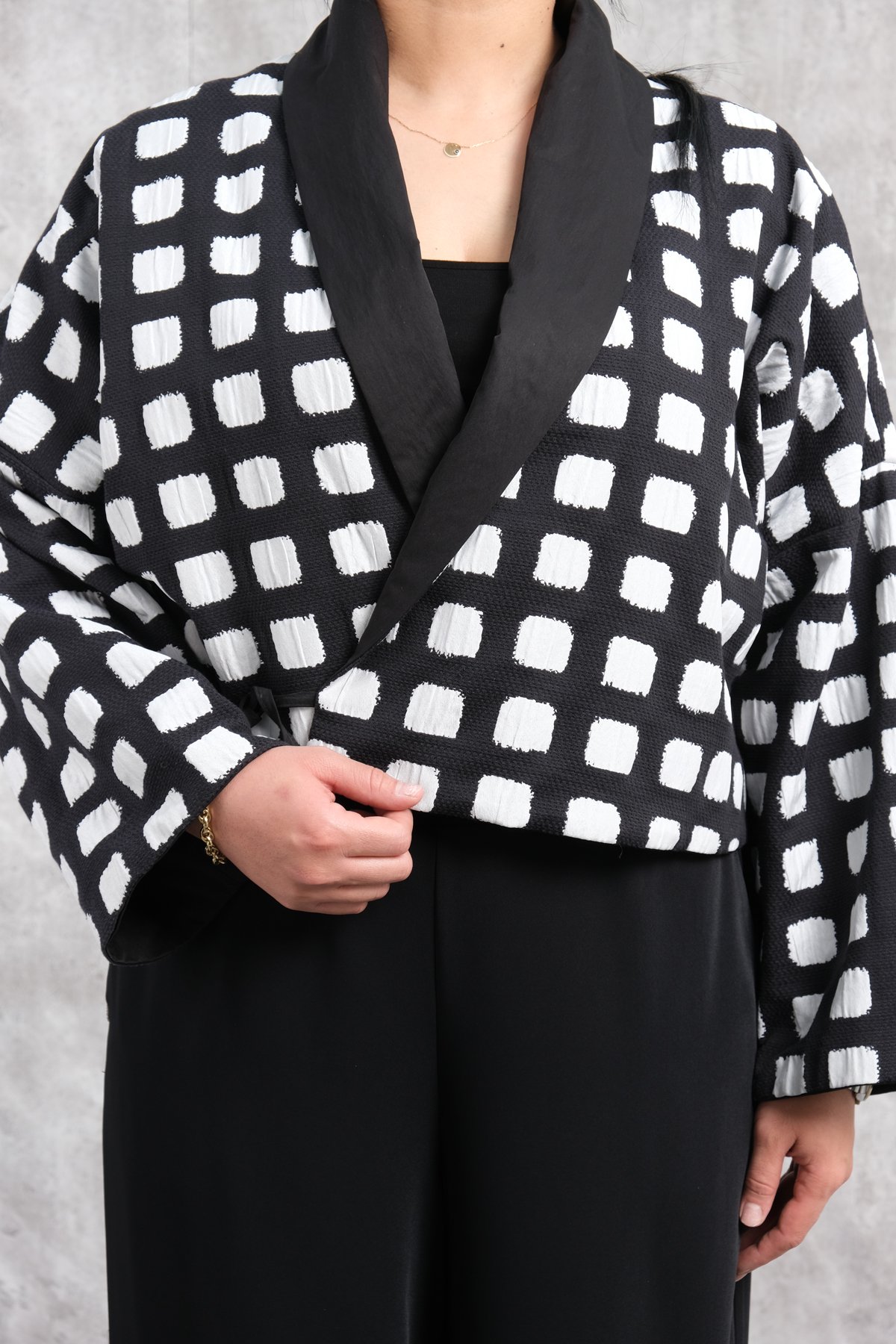 Plus Size Jacket-Anthracite