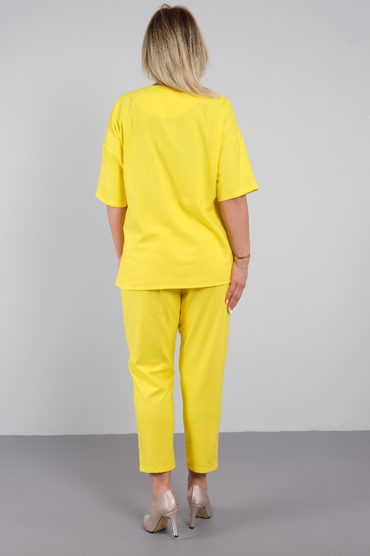 Two-Piece Suit-Yellow