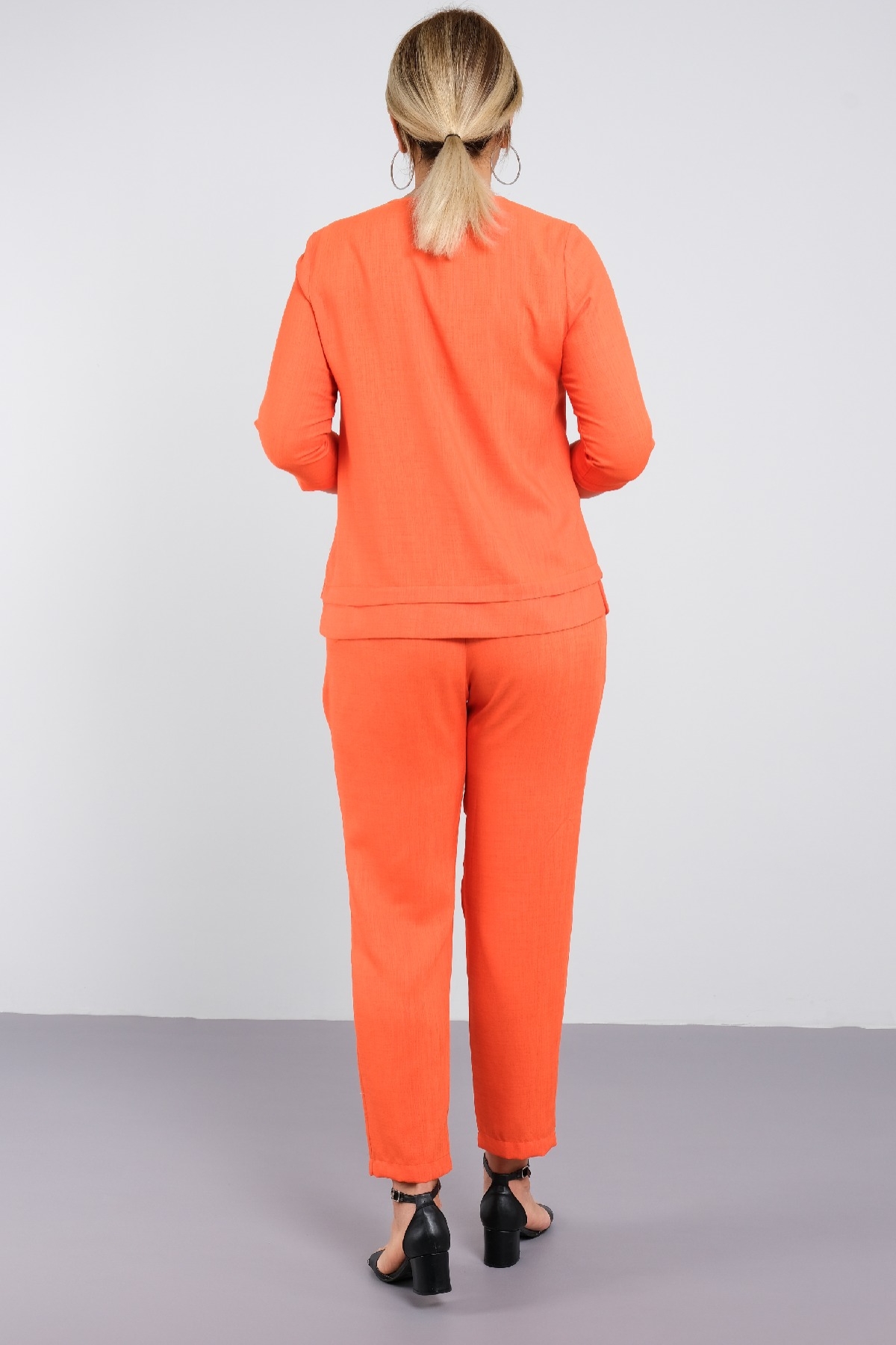 Two-Piece Suit-Orange