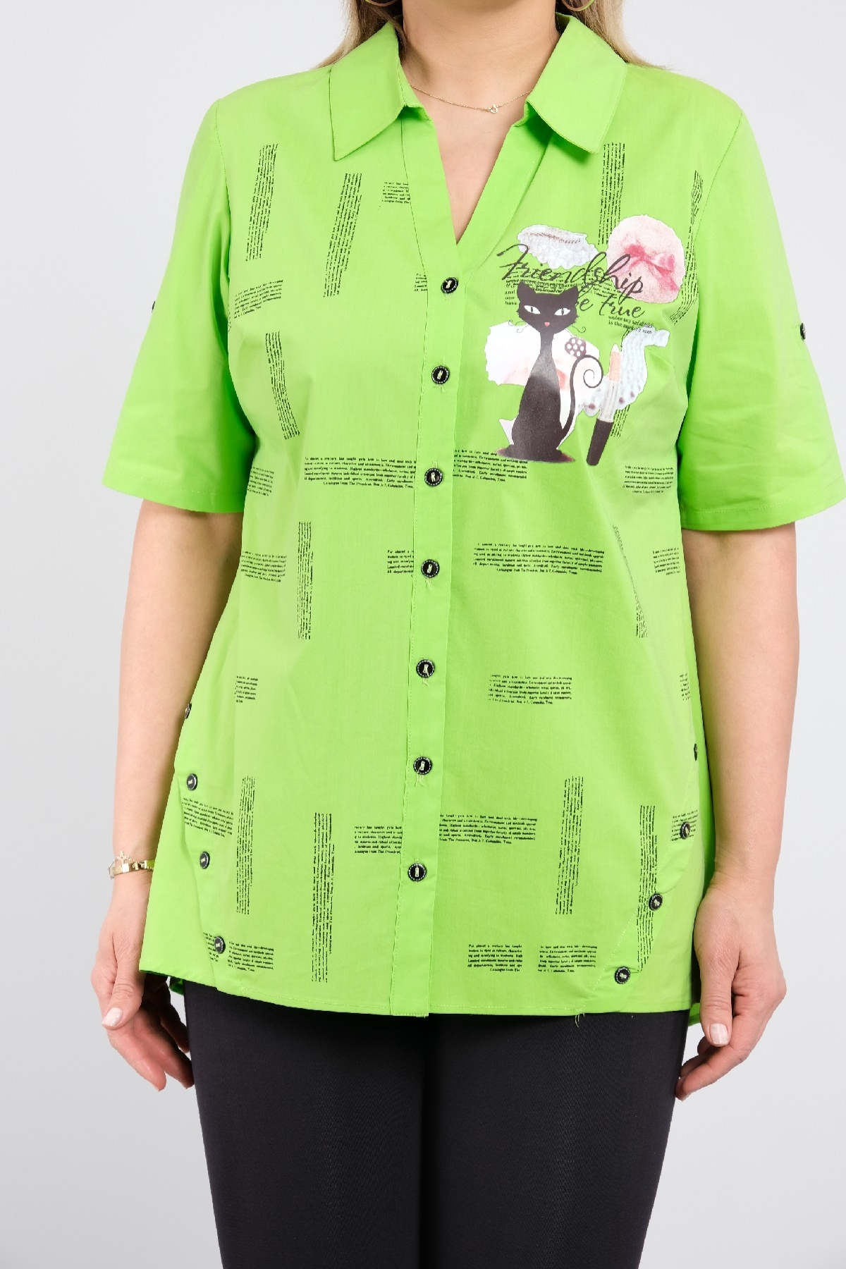 Shirt-Neon Green