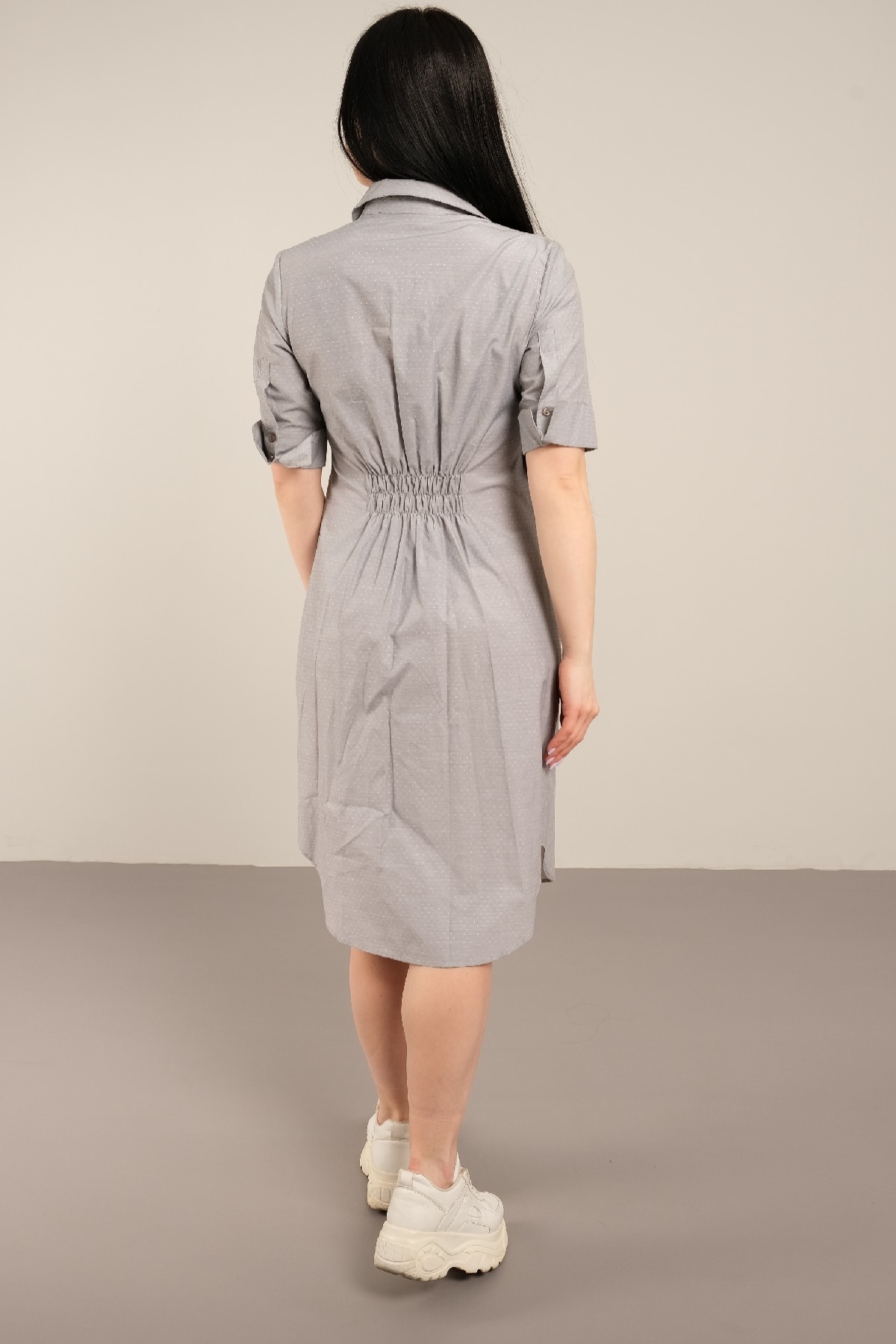 Casual Dresses-Grey