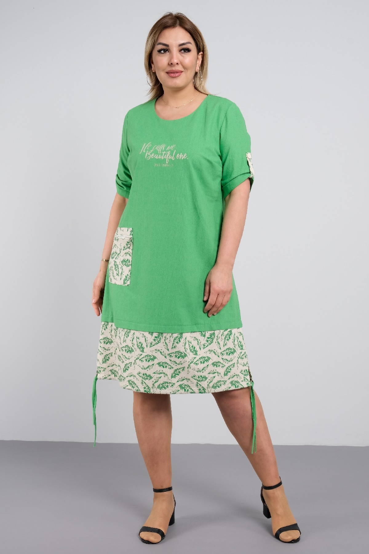 Casual Dresses-Green