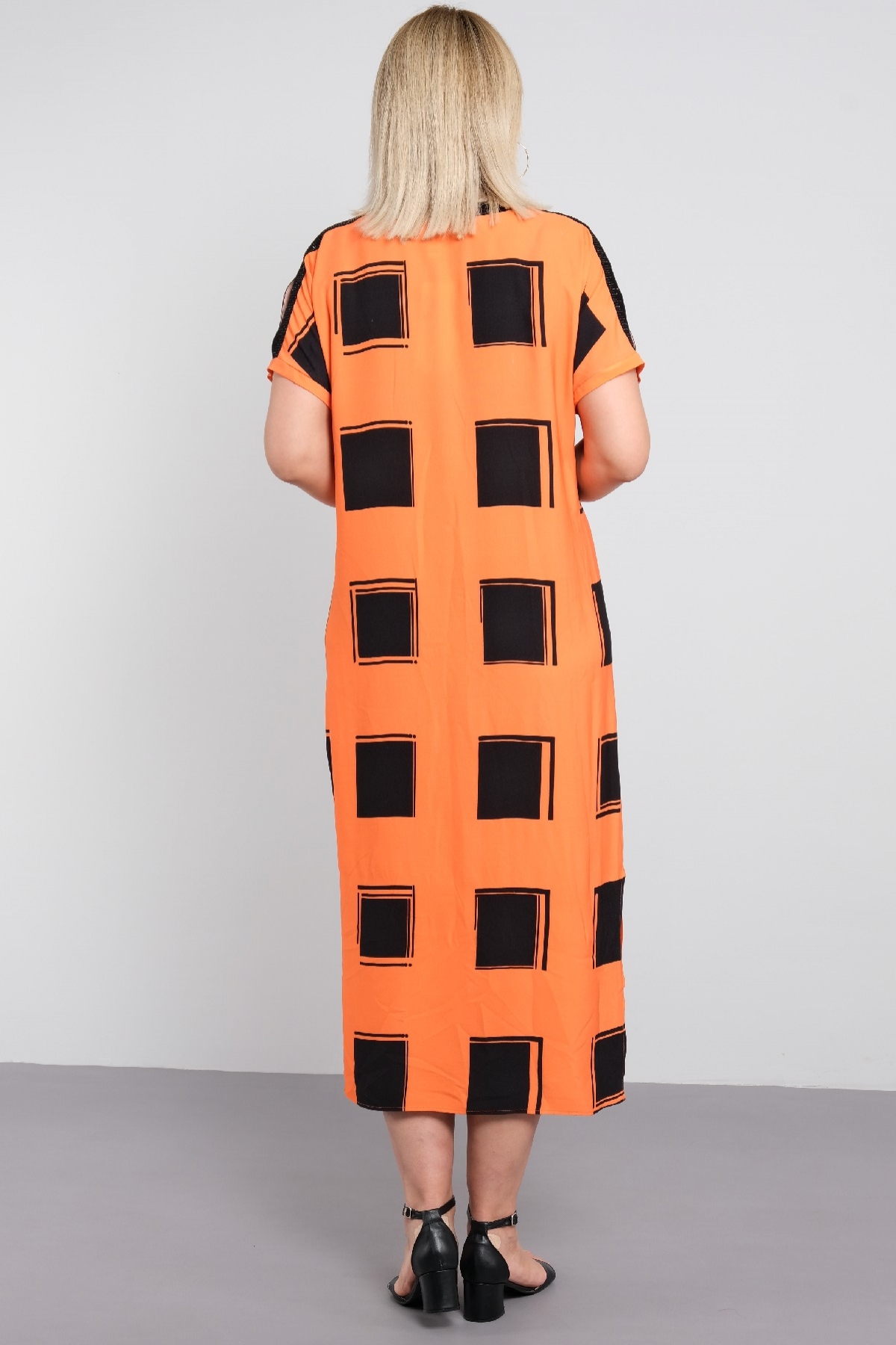 Casual Long Dresses-Orange