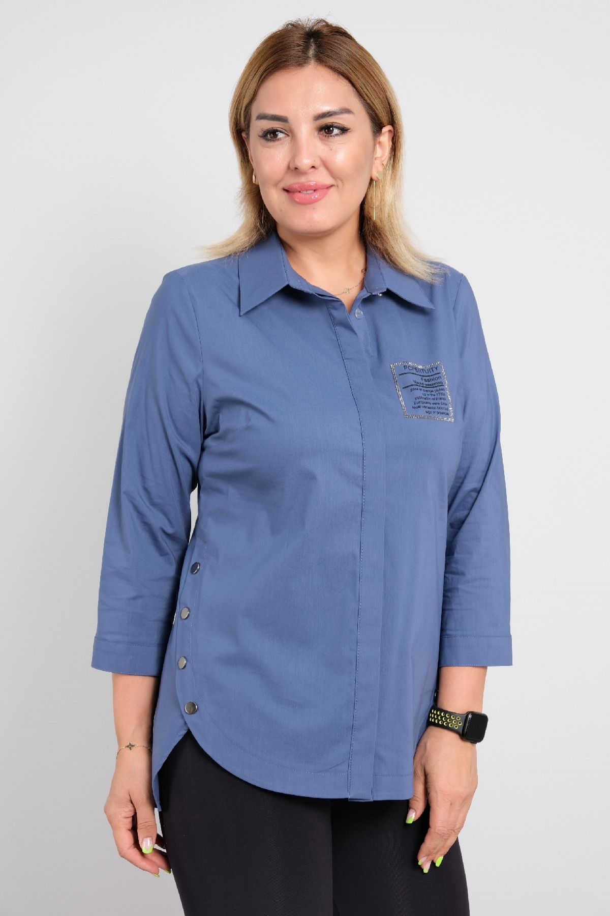 Shirt-Indigo