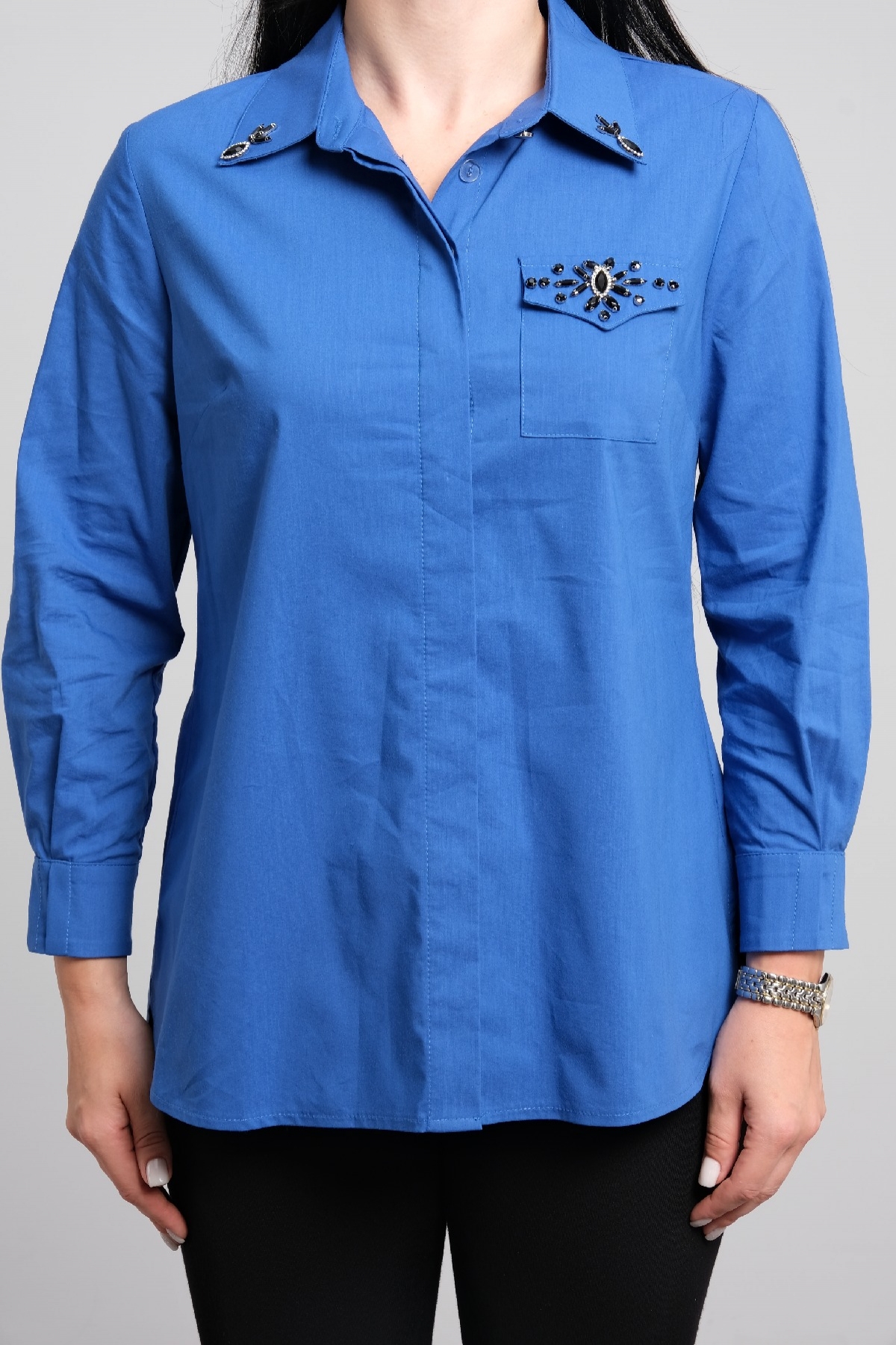 Shirt-Bright Blue