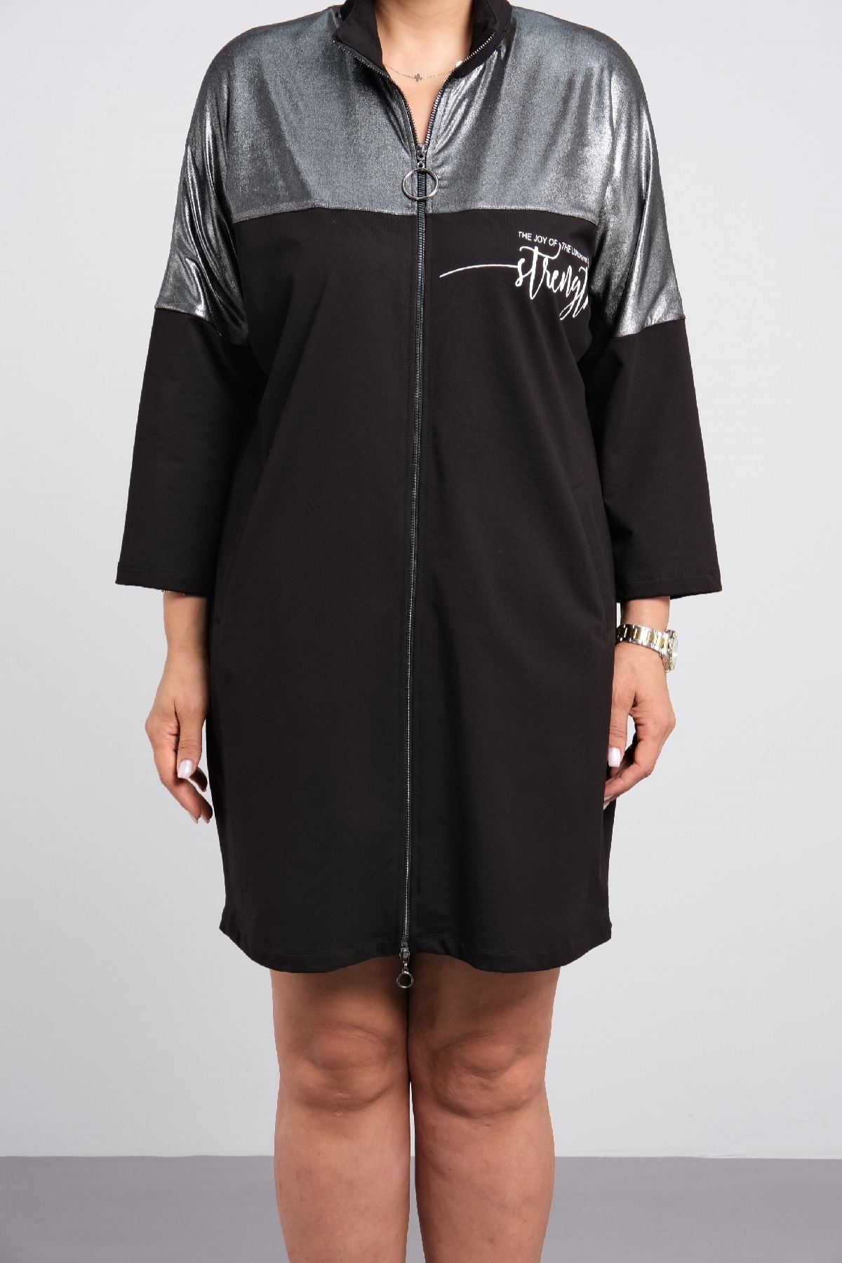 Casual Dresses-Black