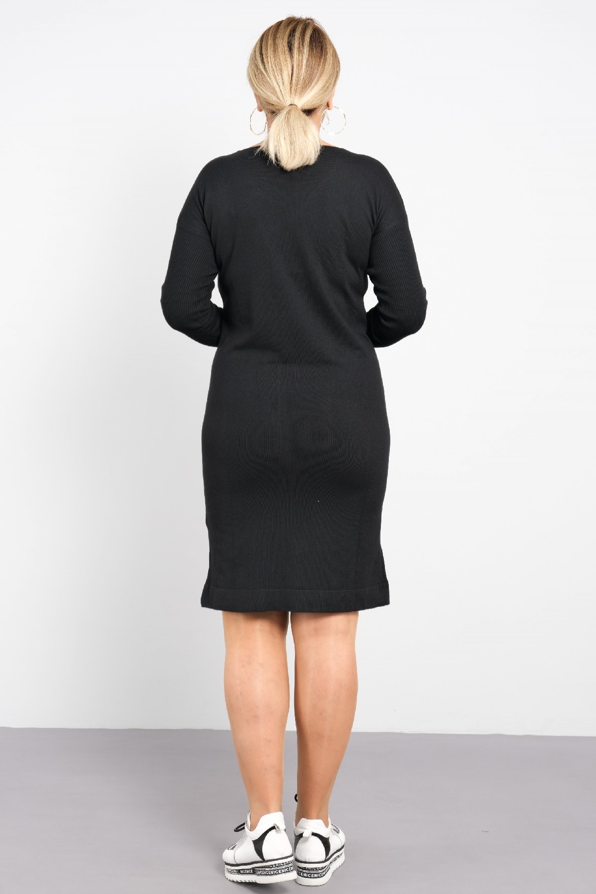 Casual Dresses-Black