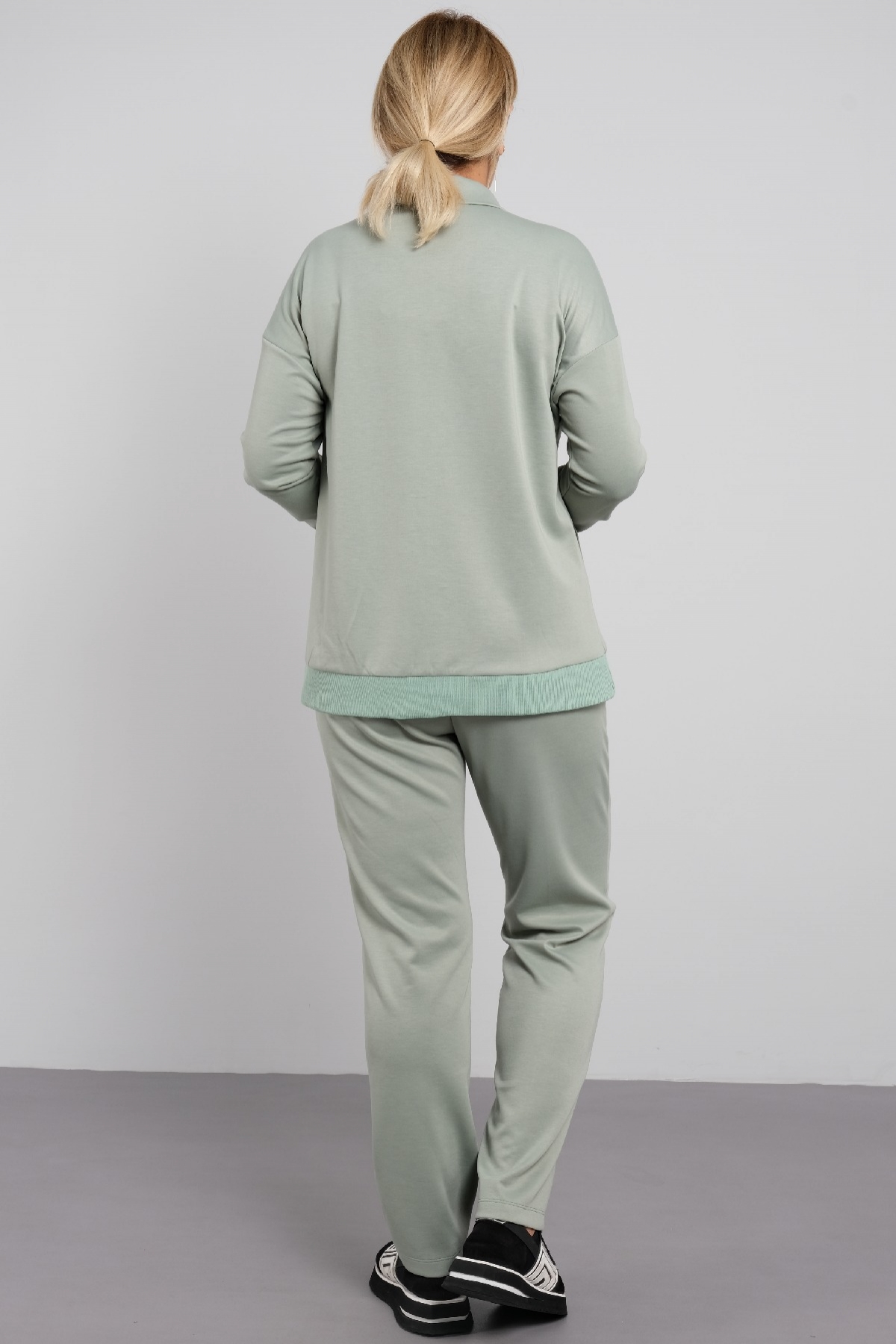 Two-Piece Suit-Light green