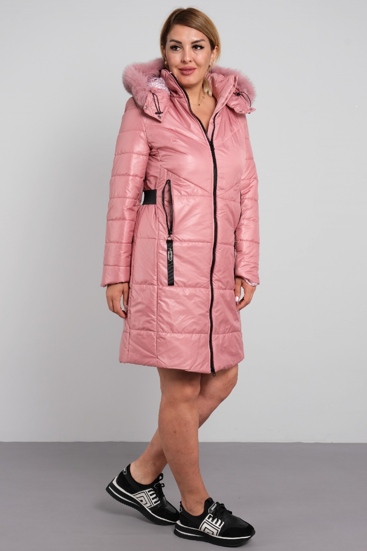 Coats-powder pink